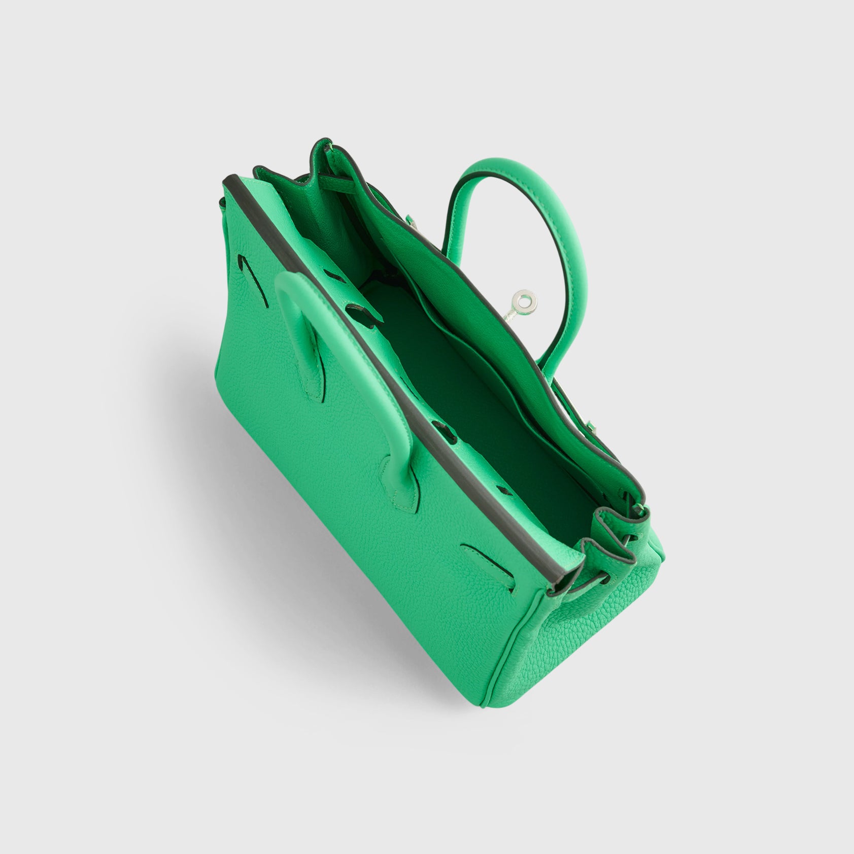 Hermès Birkin 25 Togo Vert Comics Palladium Hardware - eliteUSA