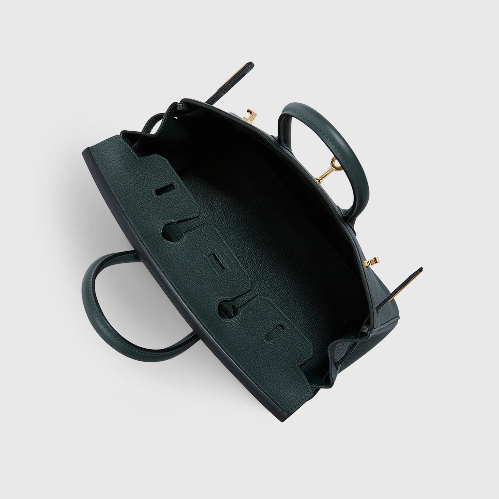 Hermès Birkin 25 Togo Vert Fonce Gold Hardware
