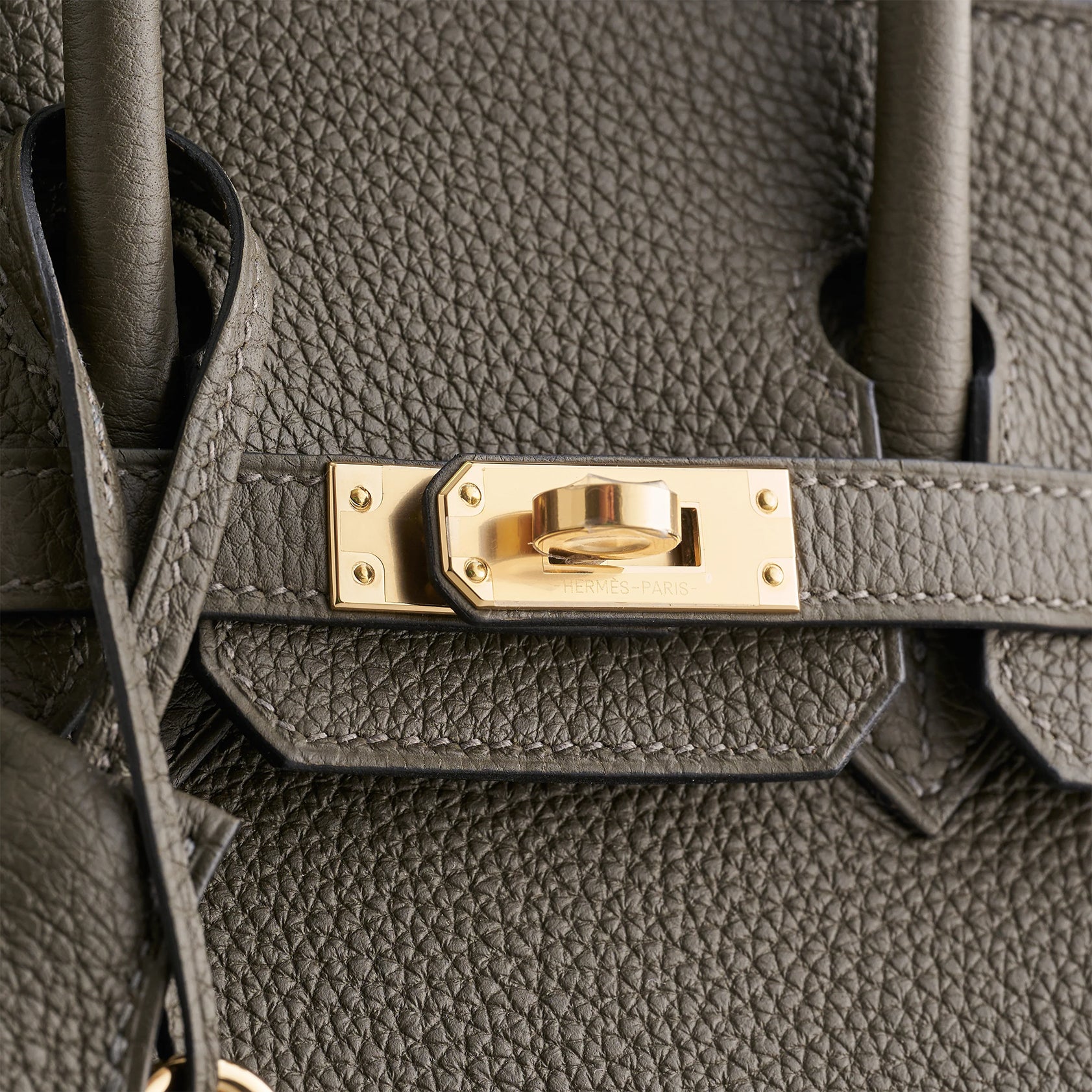 Hermès Birkin 25 Togo Vert Maquis/Blue Lin Permabrass Hardware