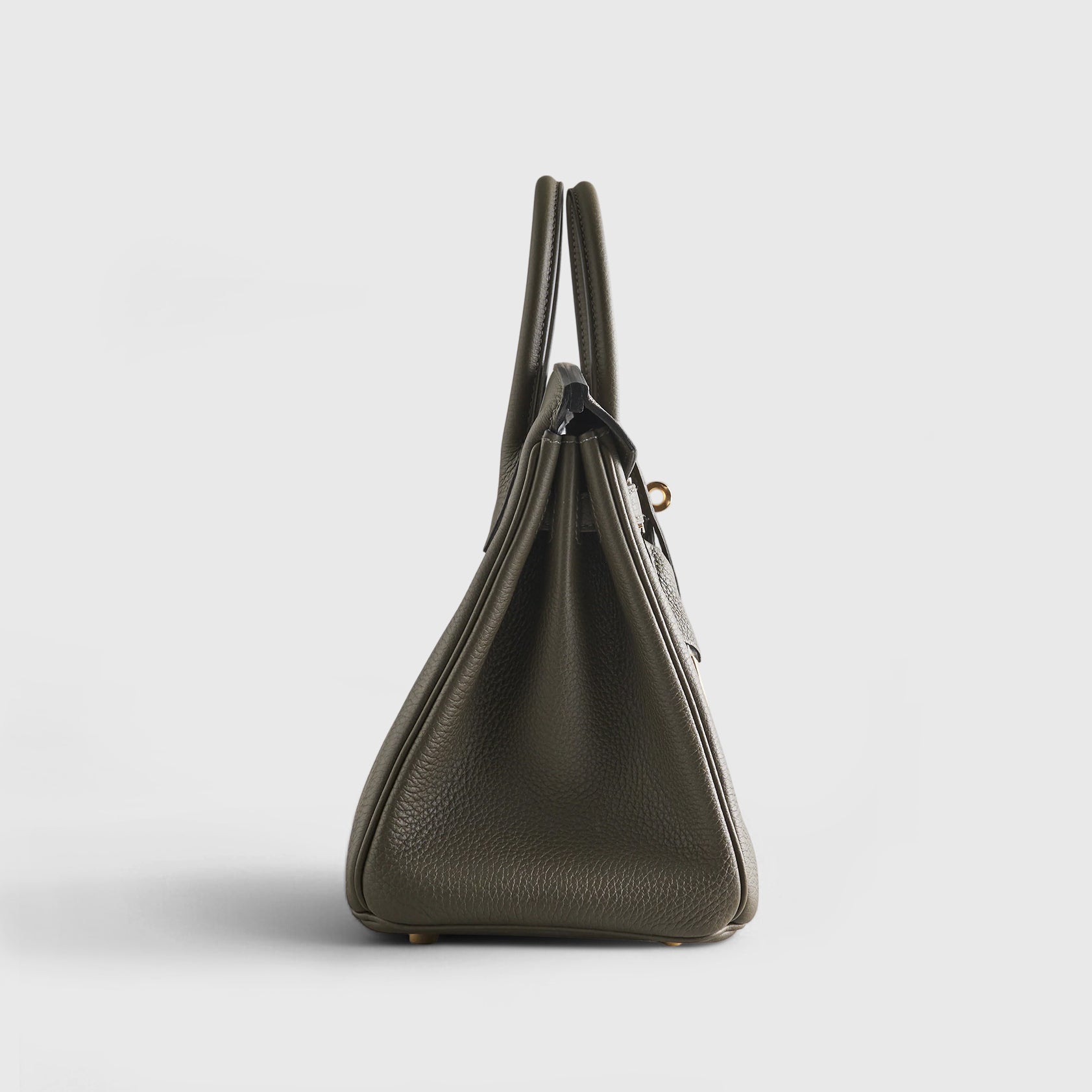 Hermès Birkin 25 Togo Vert Maquis/Blue Lin Permabrass Hardware