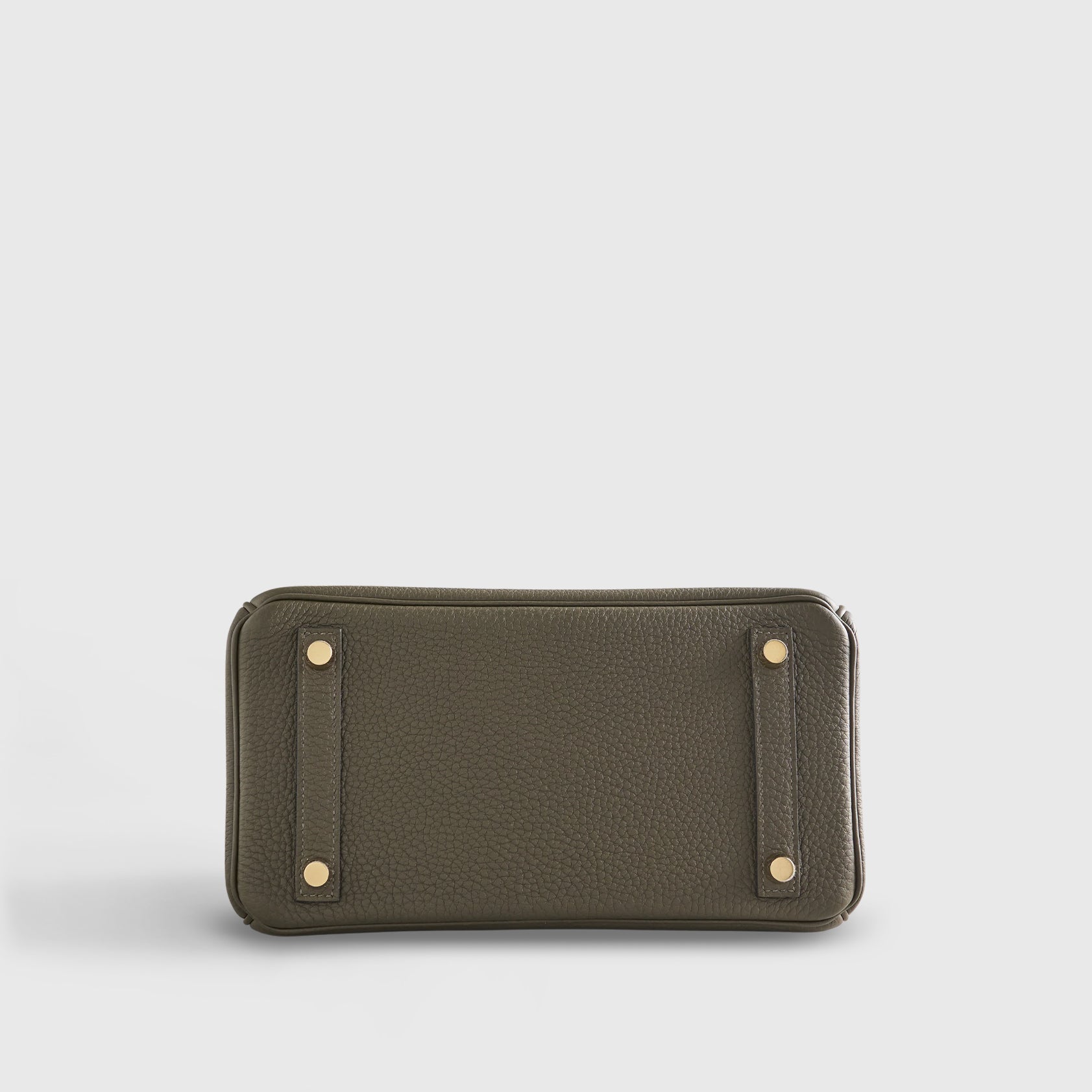 Hermès Birkin 25 Togo Vert Maquis/Blue Lin Permabrass Hardware