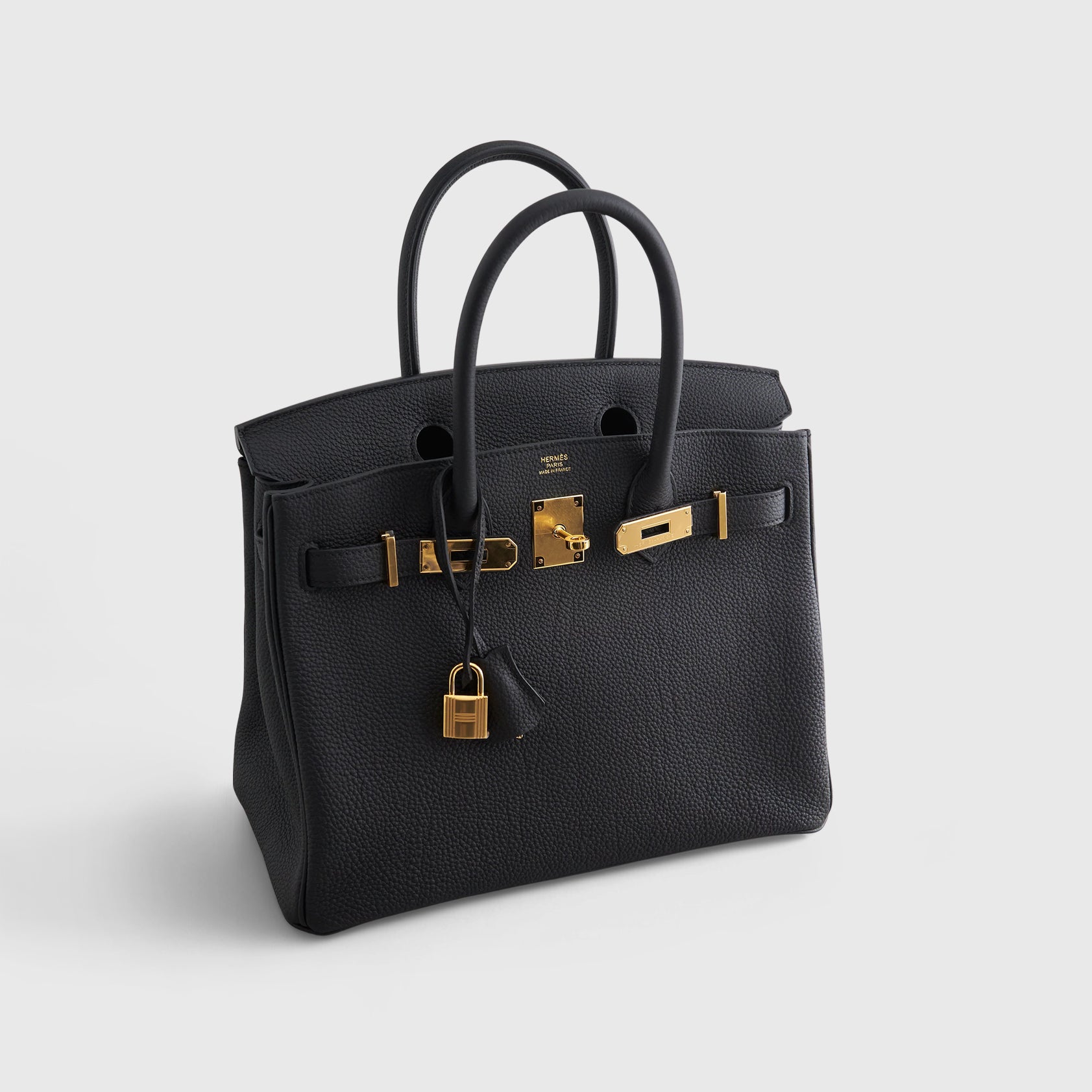 Hermès Birkin 30 Togo Black Gold Hardware - eliteUSA