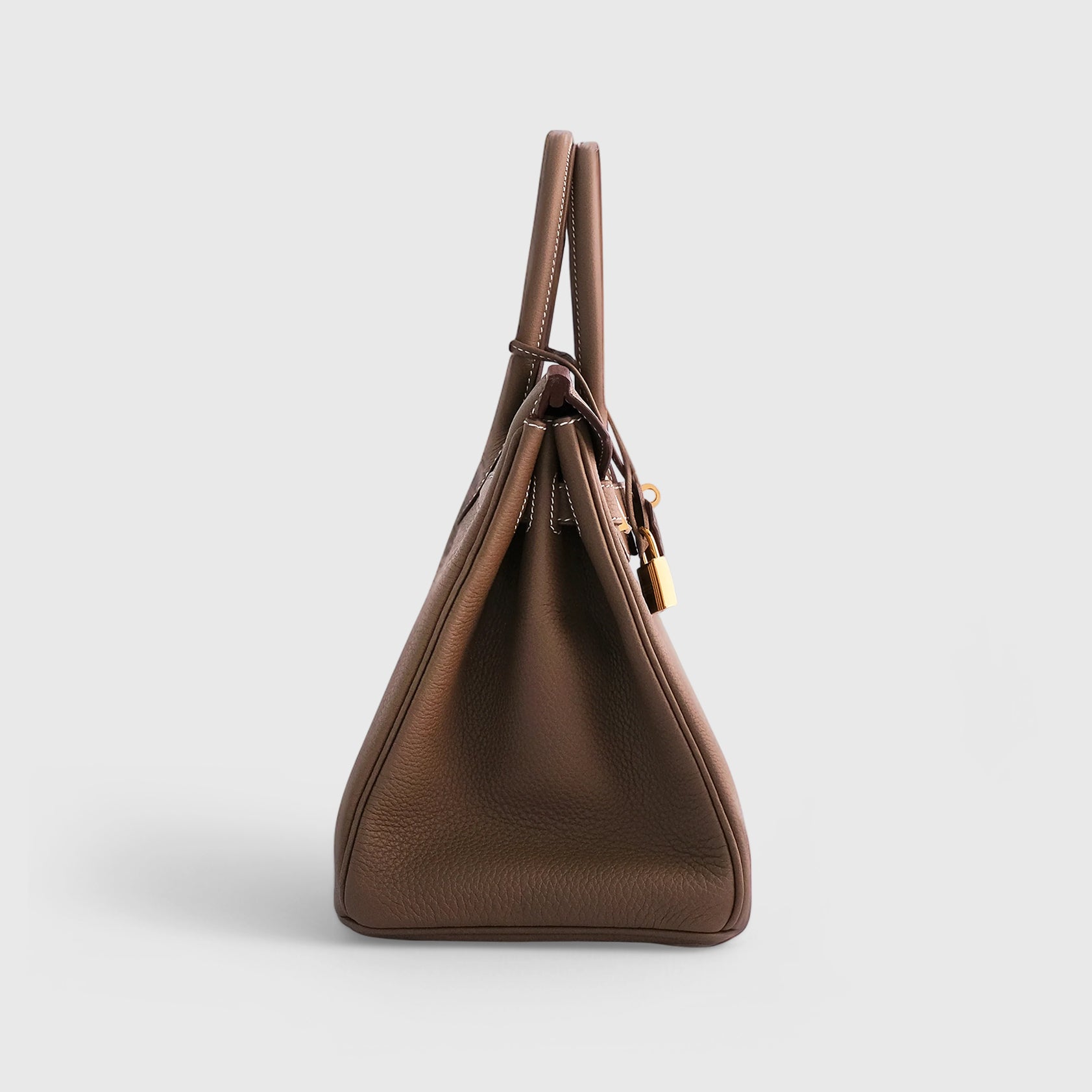 Hermès Birkin 30 Togo Etoupe Retourne Gold Hardware - eliteUSA