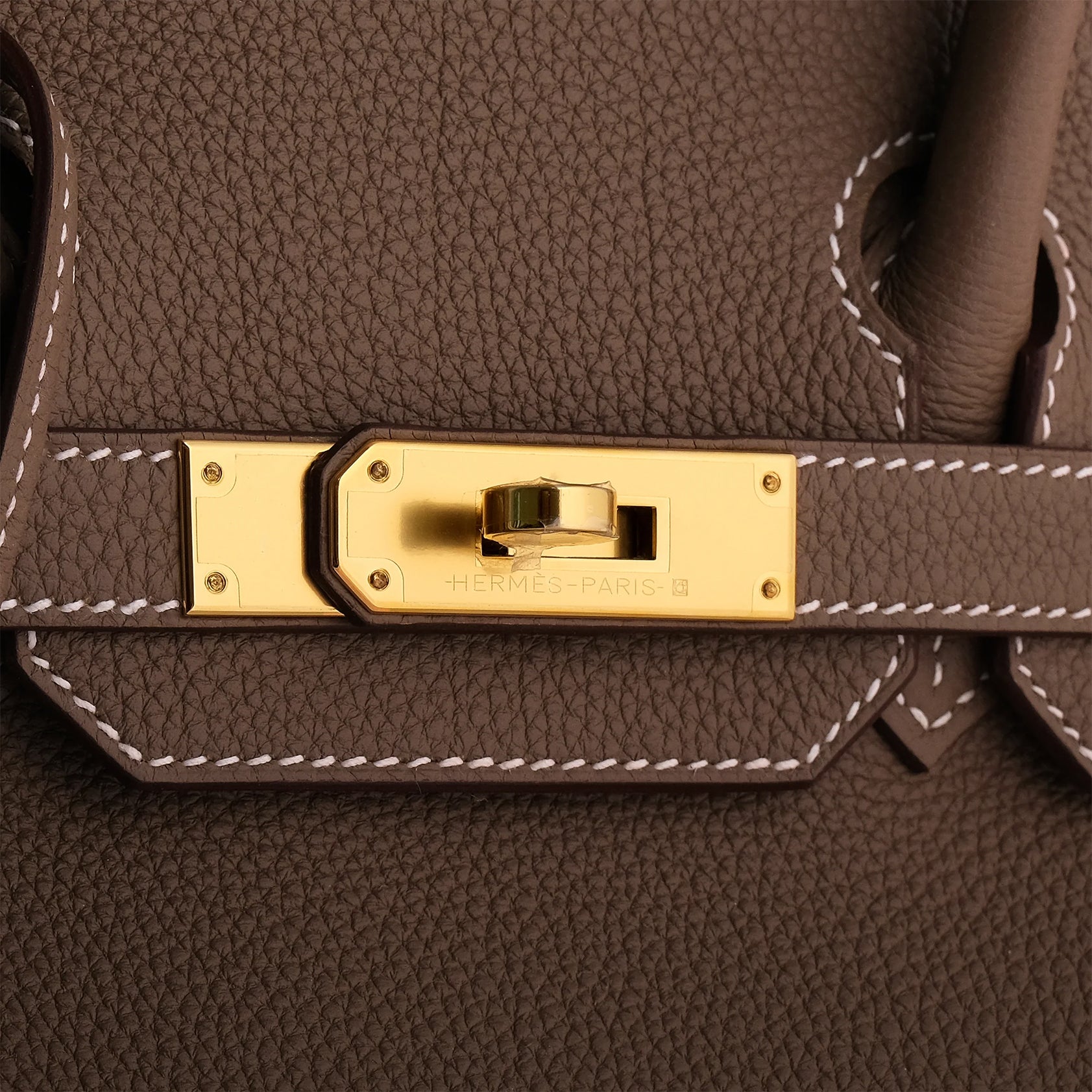 Hermès Birkin 30 Togo Etoupe Retourne Gold Hardware - eliteUSA