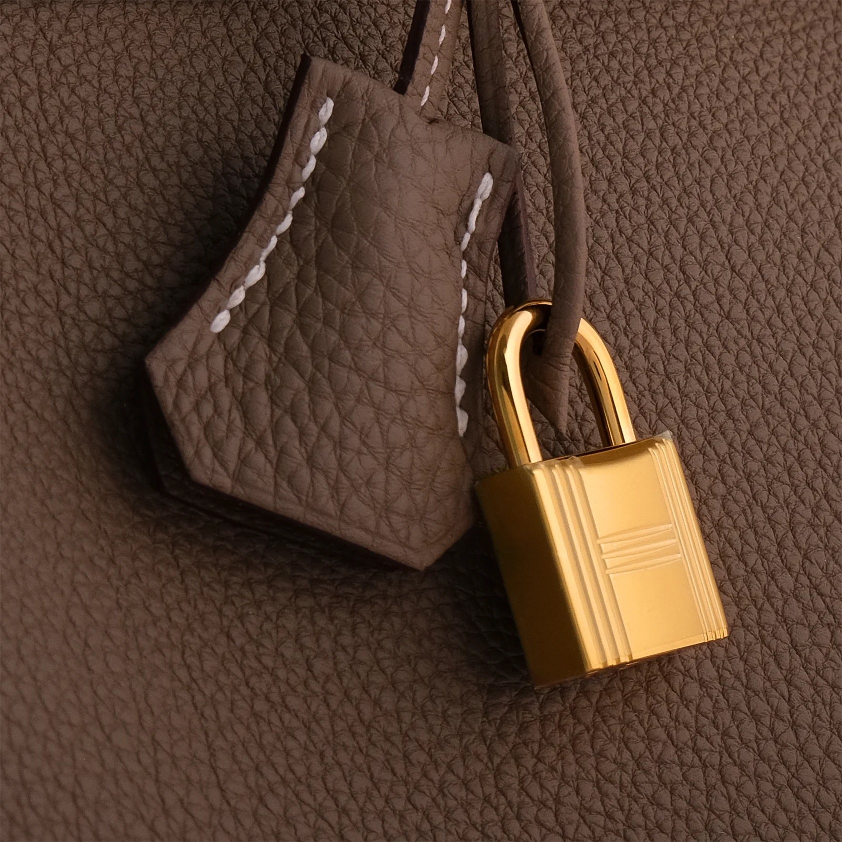 Hermès Birkin 30 Togo Etoupe Retourne Gold Hardware - eliteUSA