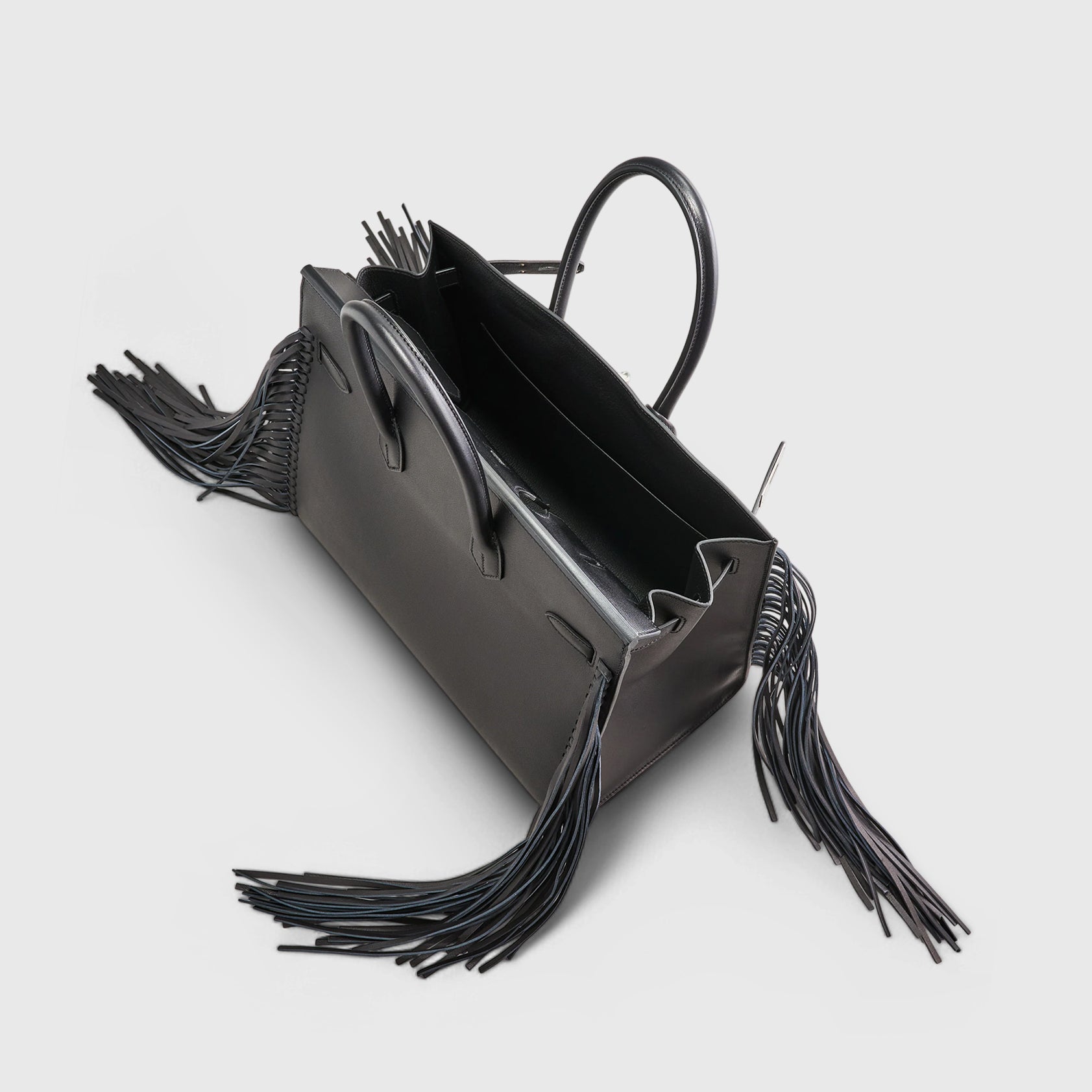 Hermès Birkin Anate Fringe 35 Black Palladium Hardware - eliteUSA