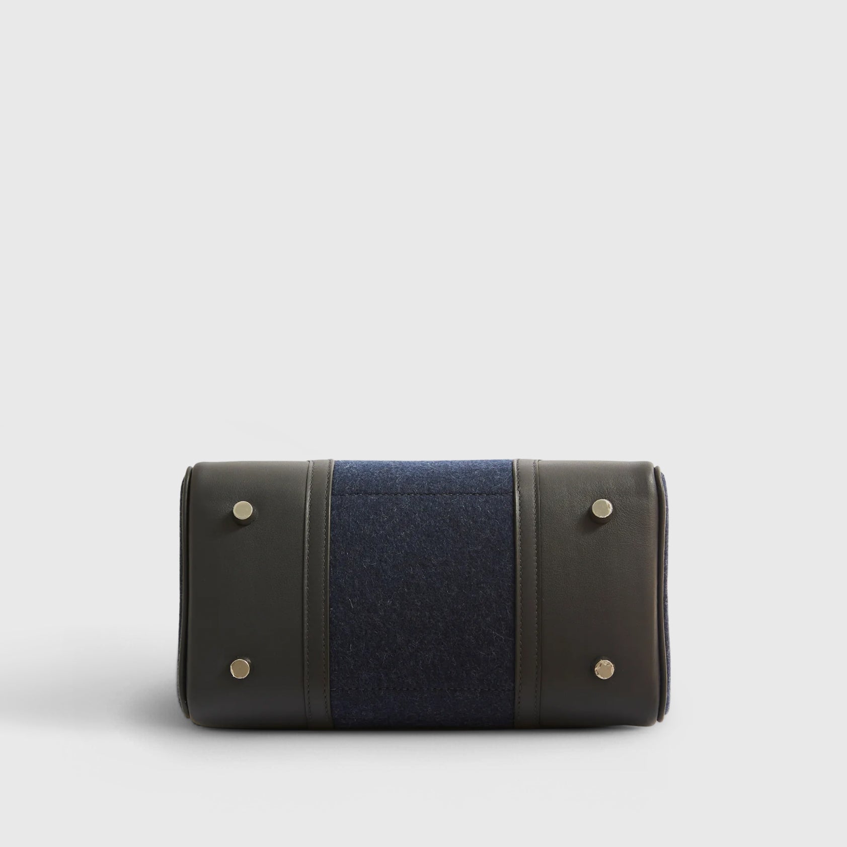Hermès Birkin Go Team 25 Swift, Feutre Caban\Blue France\Blue Nuit Palladium Hardware