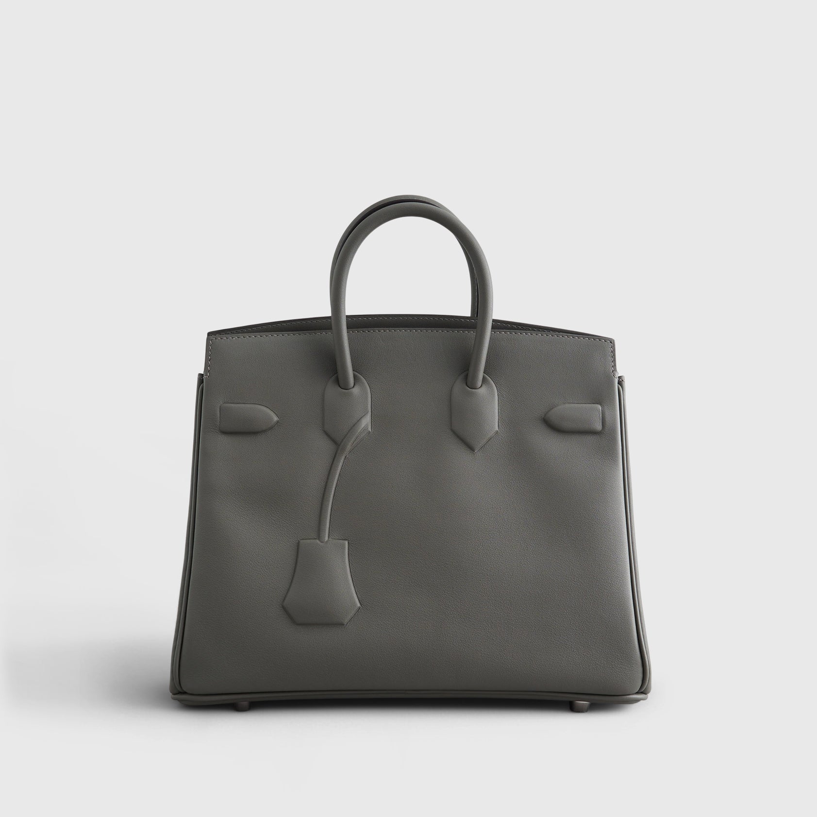 Hermès Birkin Shadow 25 Swift Gris Meyer Palladium Hardware - eliteUSA