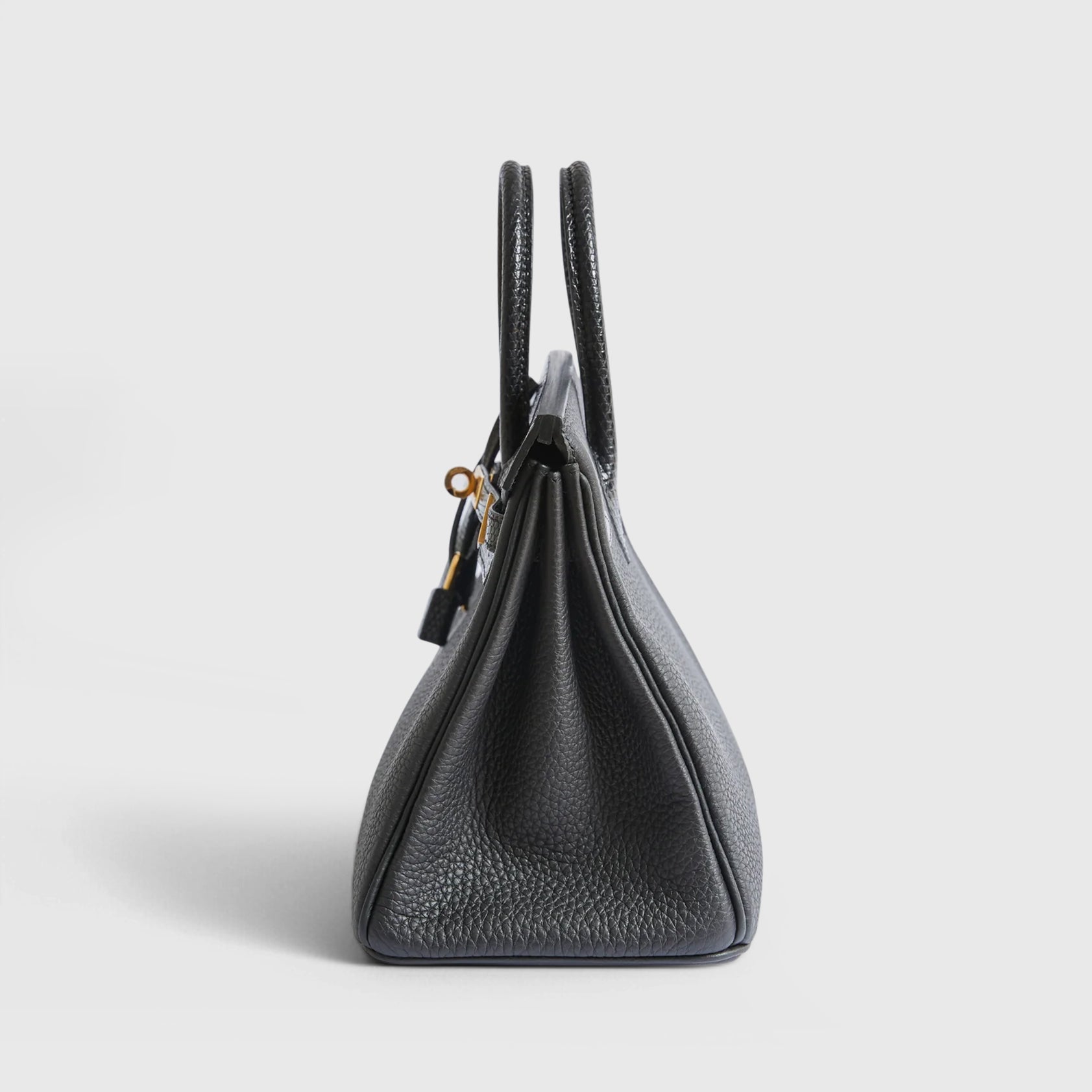 Hermès Birkin Touch 25 Lizard Black Gold Hardware