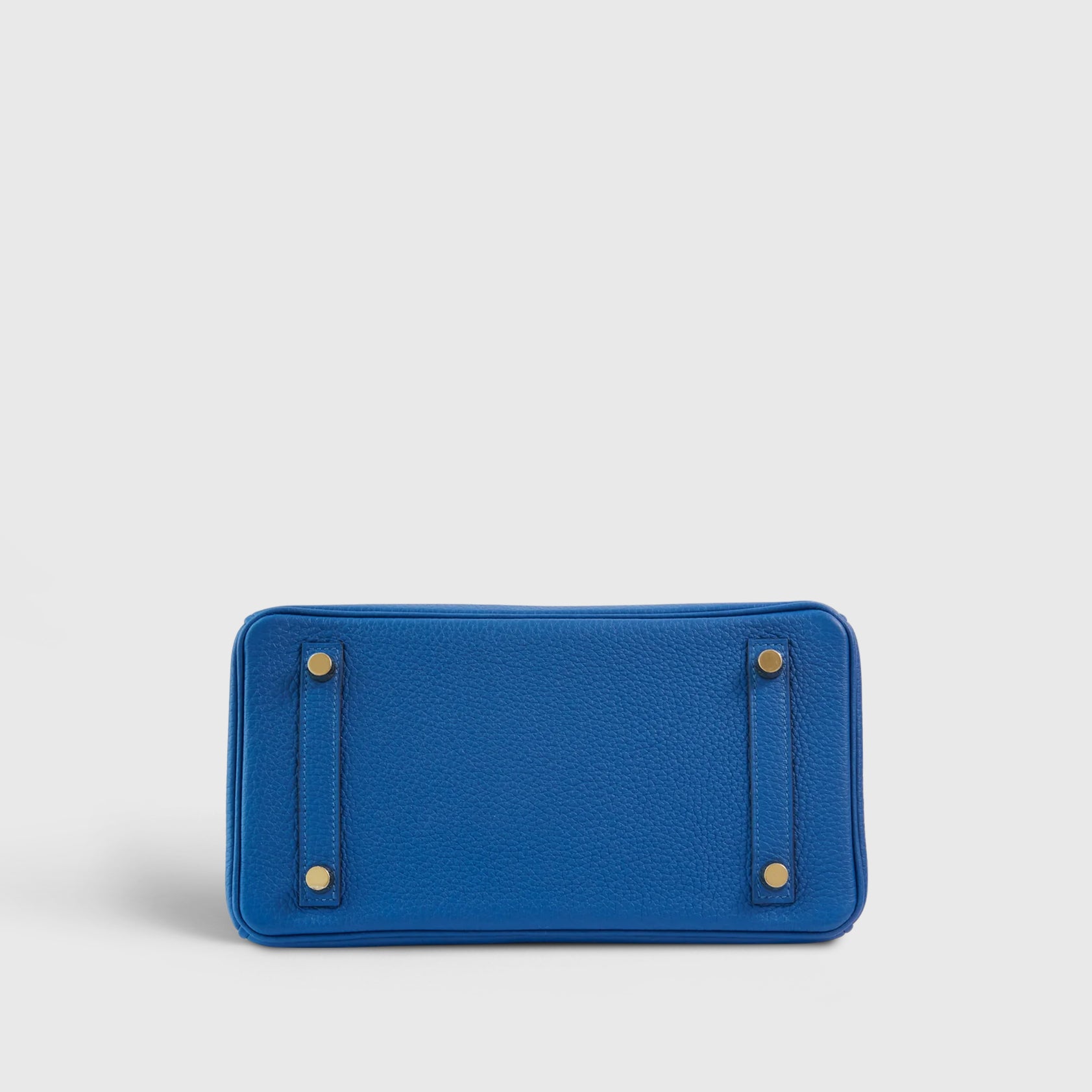 Hermès Birkin Touch 25 Togo, Lizard Blue France/Blue Sapphire Permabrass Hardware