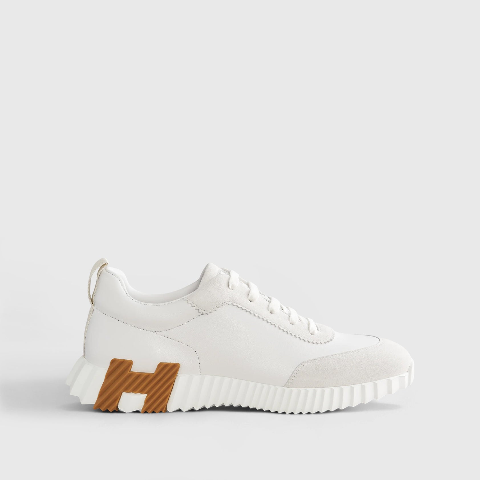 Hermès Bouncing Sneakers White/Orange/Black