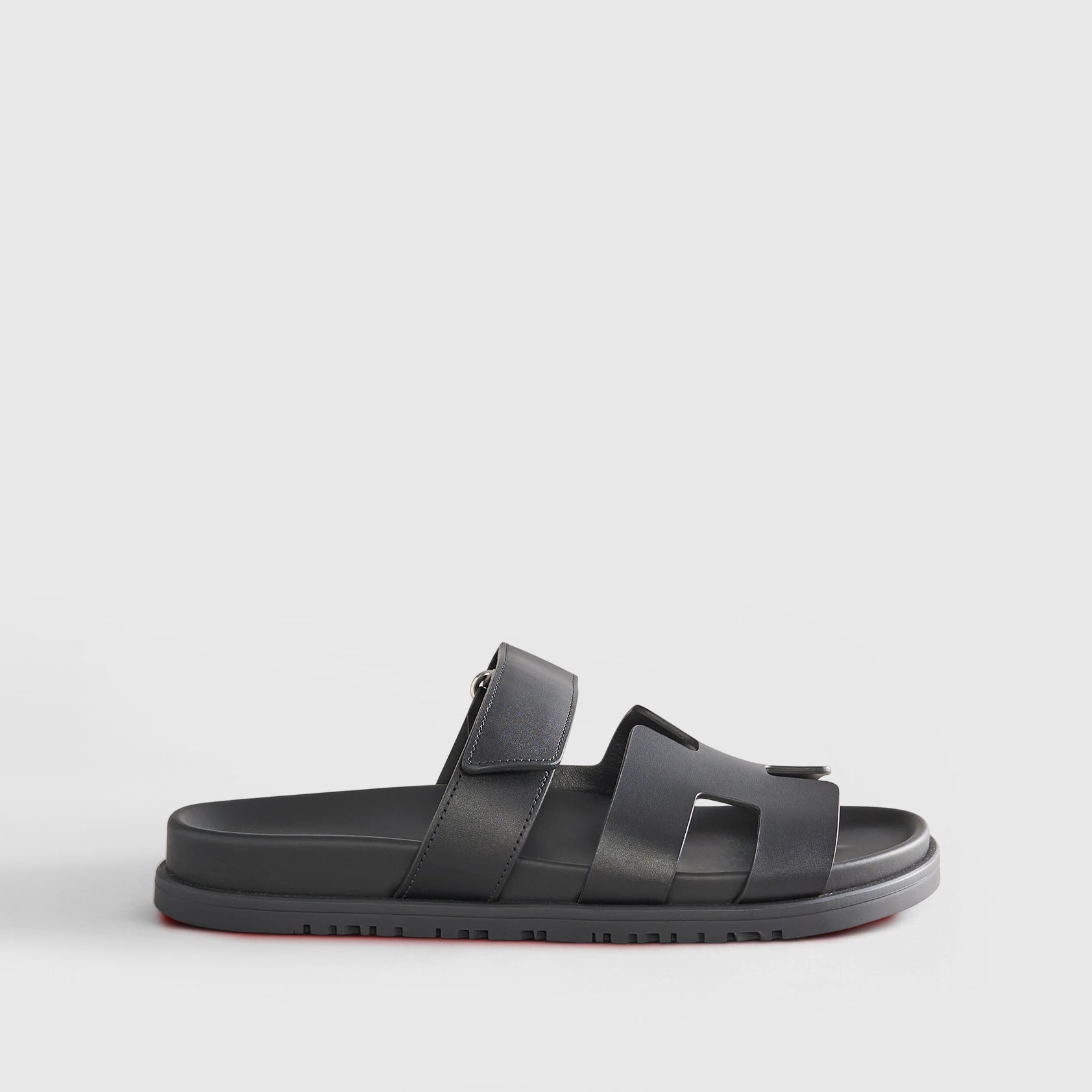 Hermès Chypre Sandals Black