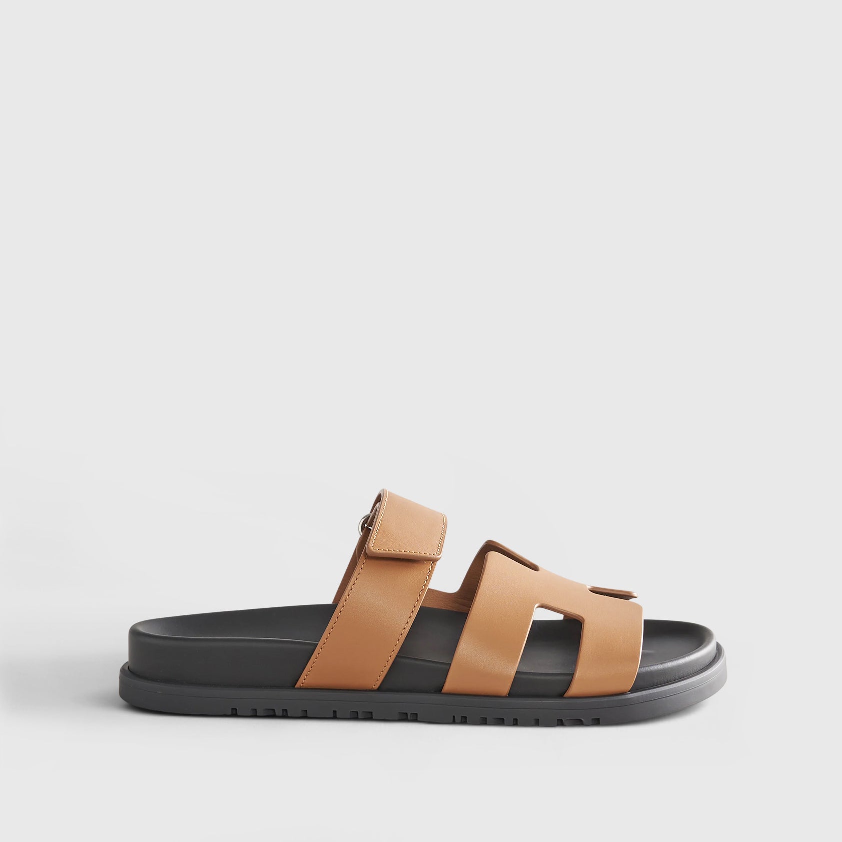 Hermès Chypre Sandals Calfskin Natural