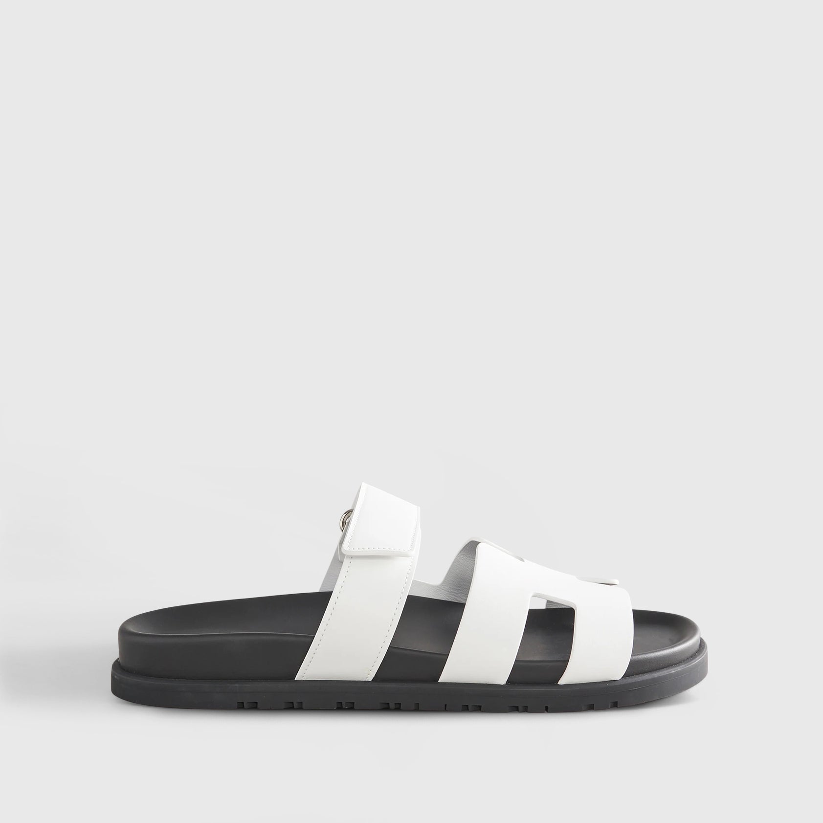 Hermès Chypre Sandals White
