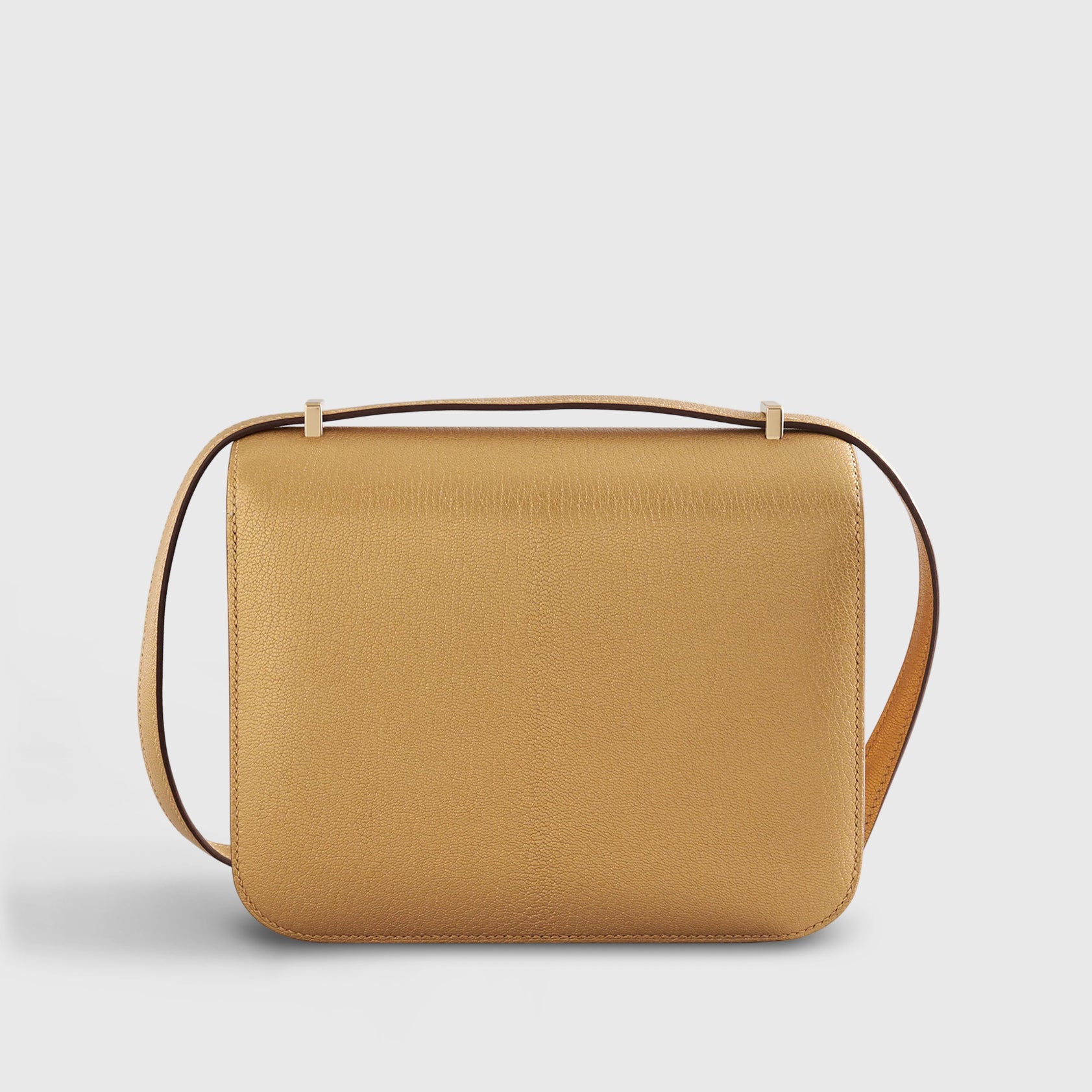 Hermès Constance 18 Chevre Metallic Dorè Permabrass Hardware