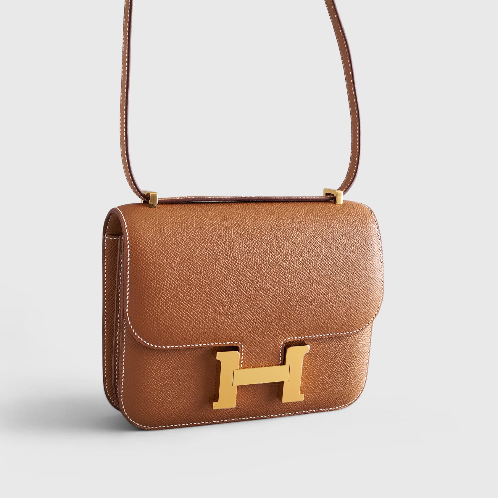 Hermès Constance 18 Epsom Gold Gold Hardware