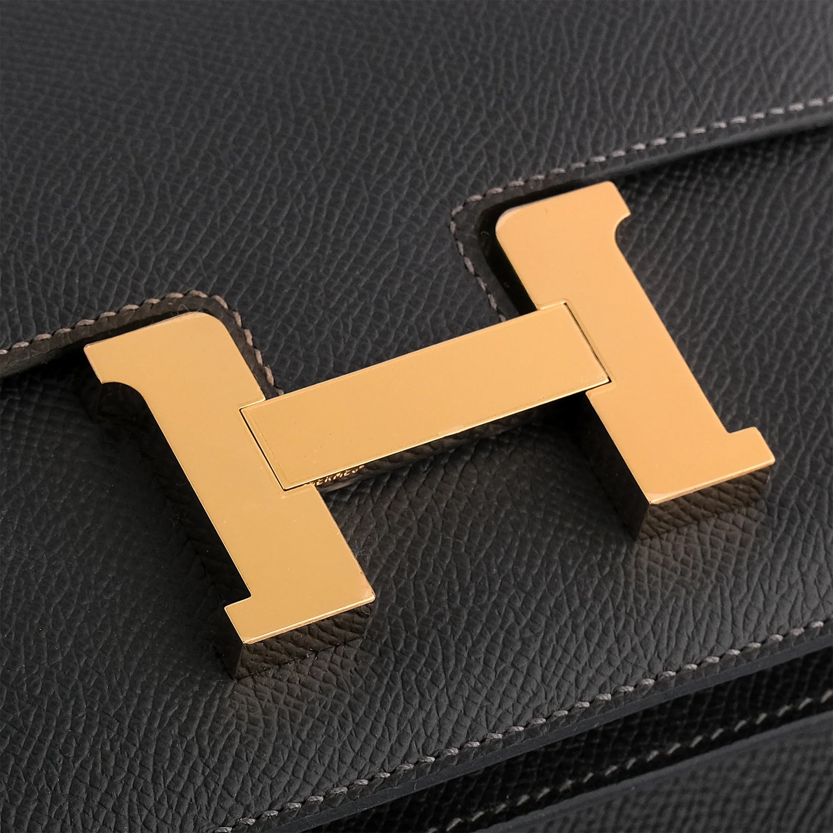 Hermès Constance 18 Epsom Graphite Permabrass Hardware - eliteUSA