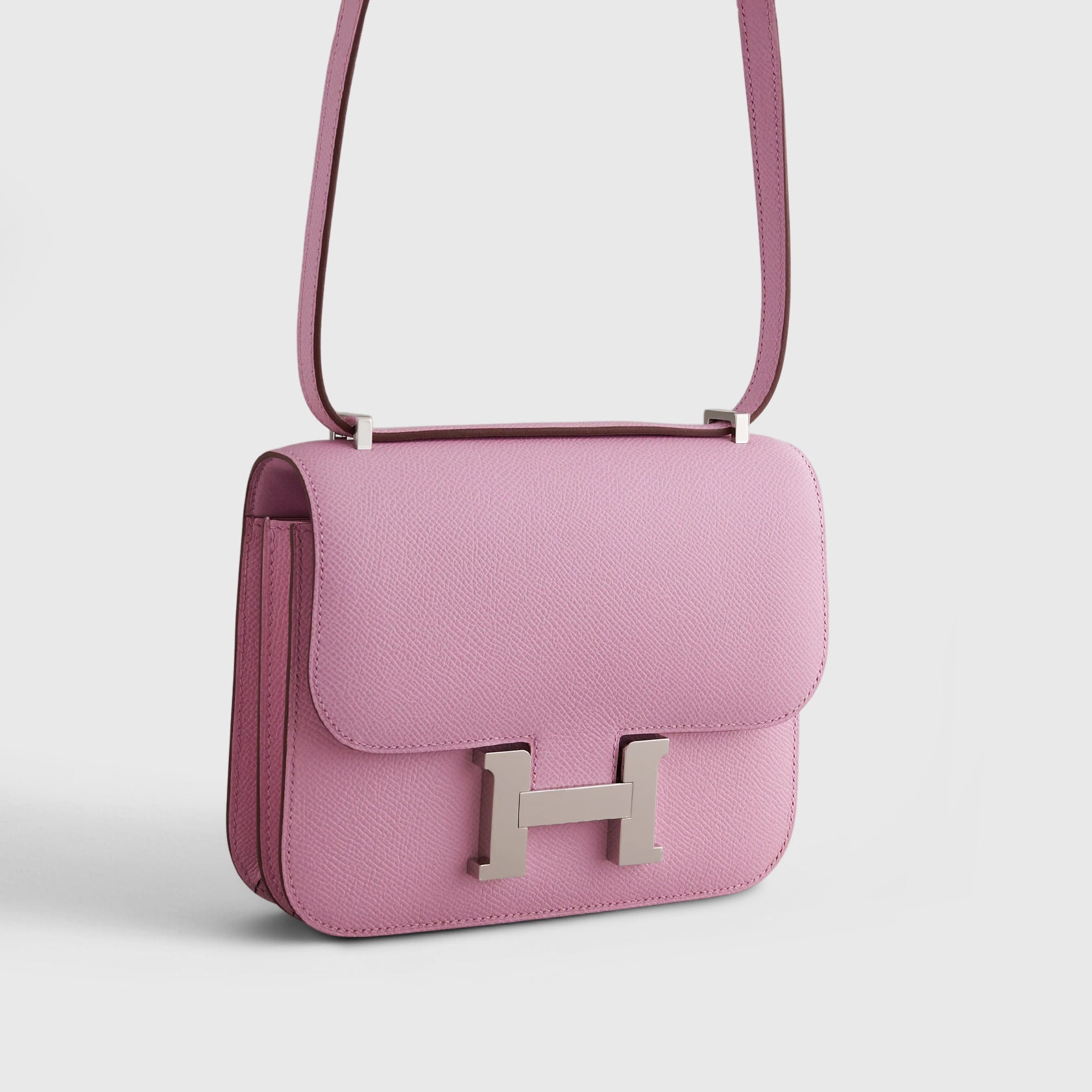 Hermès Constance 18 Epsom Mauve Sylvester Palladium Hardware - eliteUSA