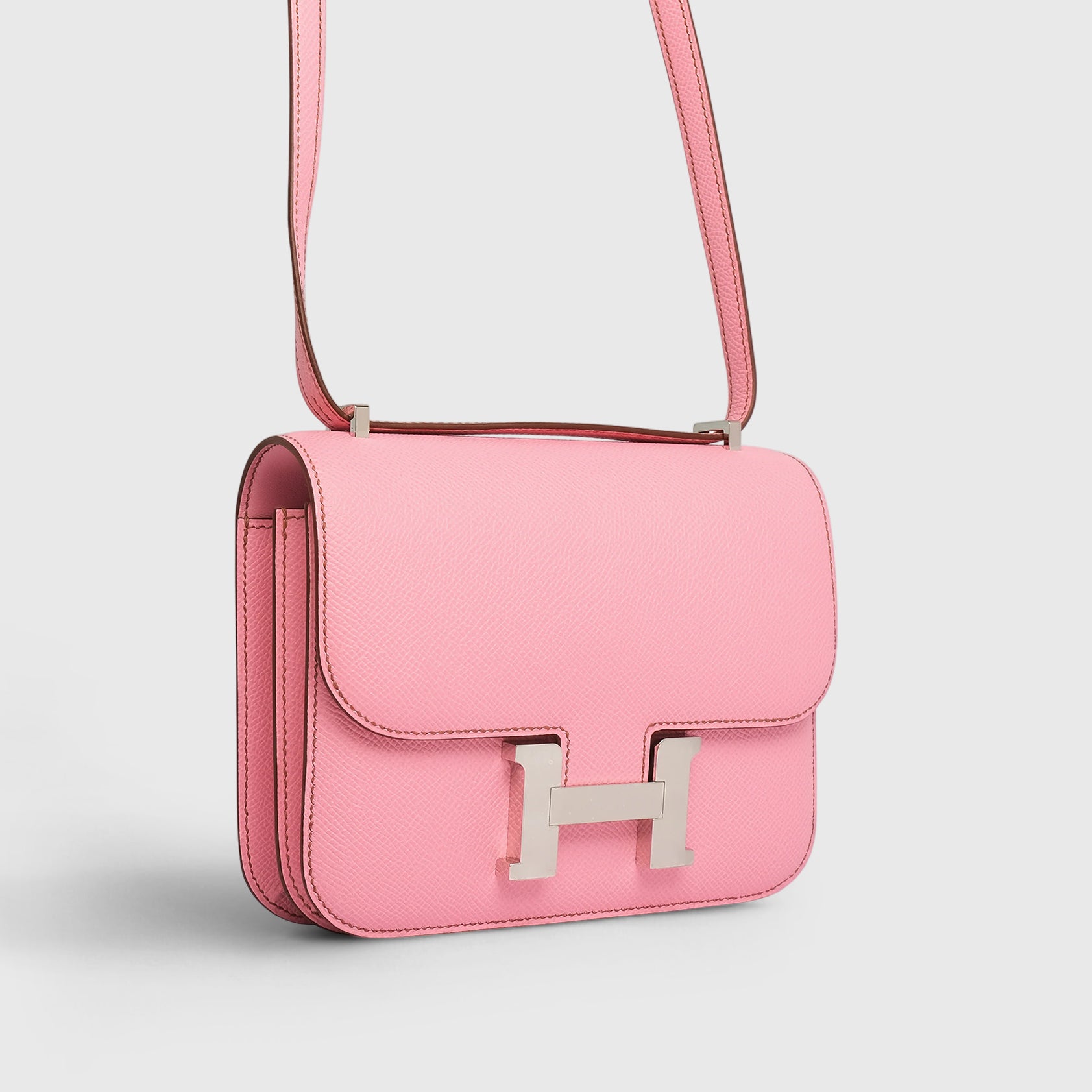 Hermès Constance 18 Epsom Pink Palladium Hardware - eliteUSA