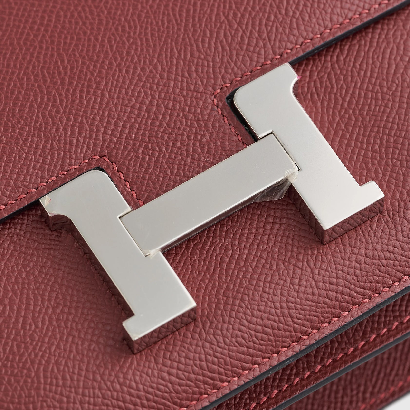 Hermès Constance 18 Epsom Rouge H Palladium Hardware - eliteUSA