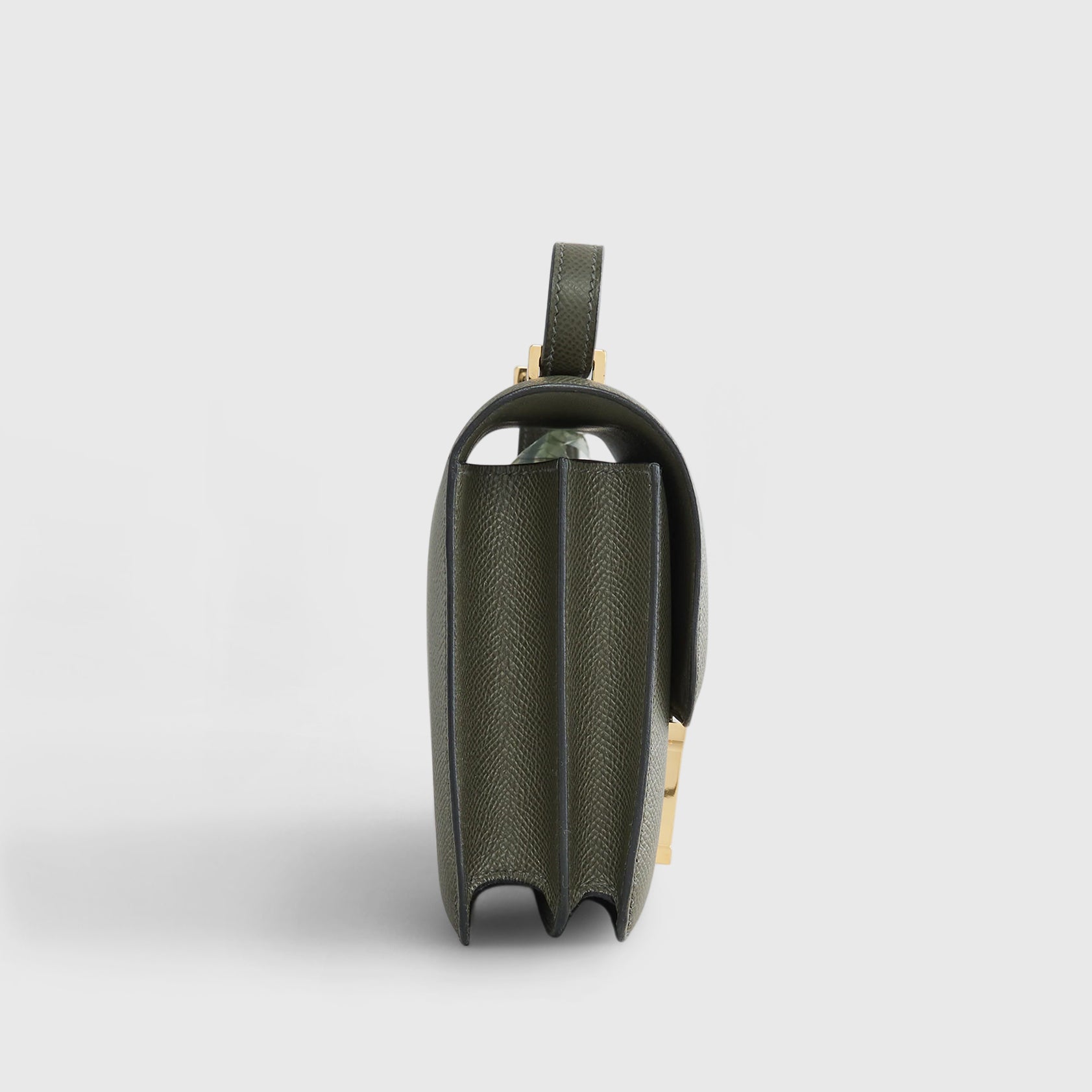 Hermès Constance 18 Epsom Vert De Gris Permabrass Hardware