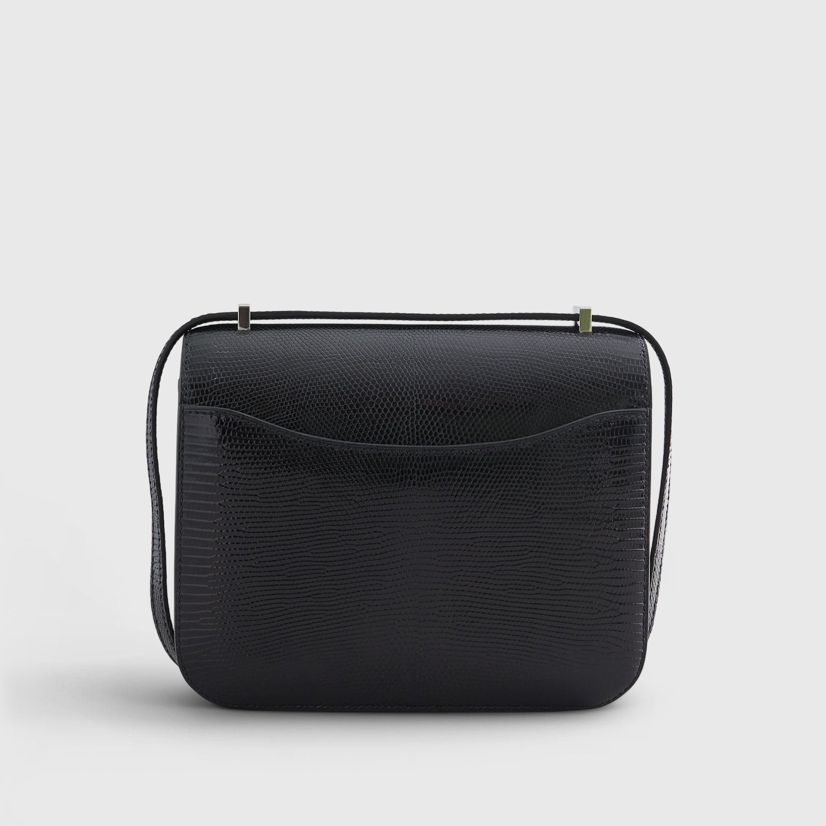 Hermès Constance 18 Lizard Black Shiny Palladium Hardware - eliteUSA