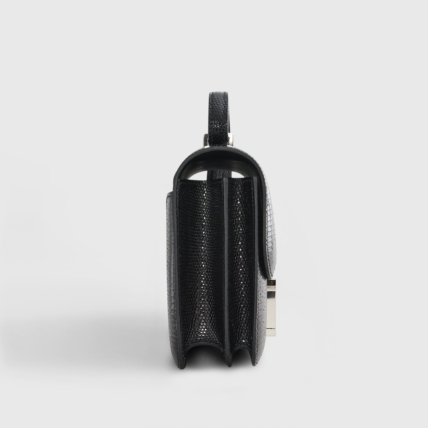 Hermès Constance 18 Lizard Black Shiny Palladium Hardware - eliteUSA