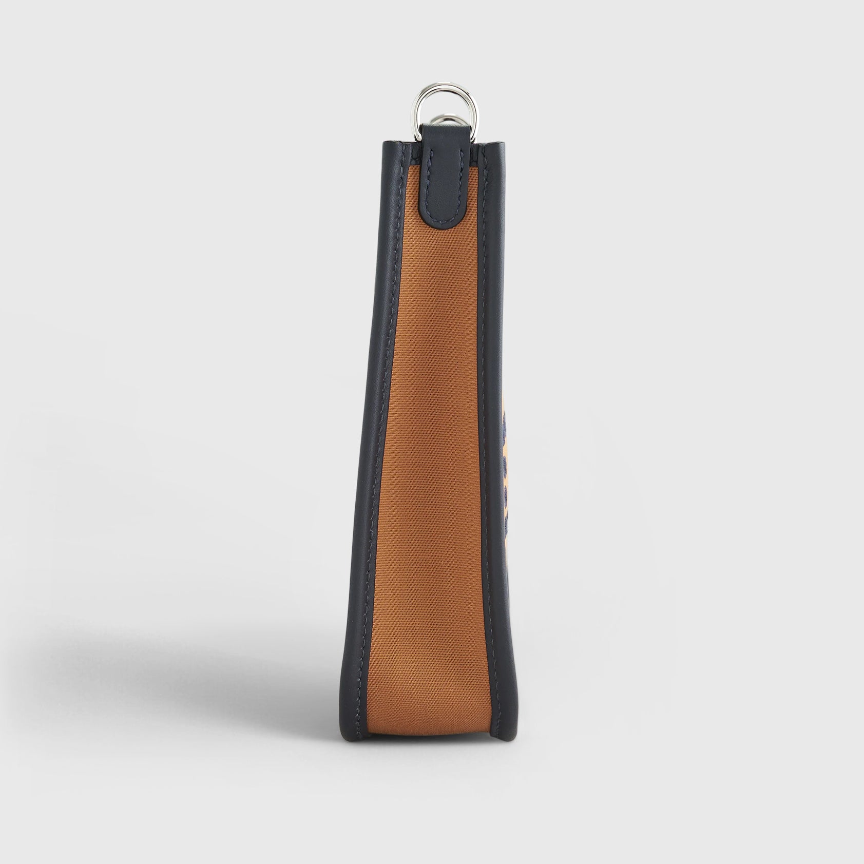 Hermès Evelyne Mini Toila, Swift Dune/Cassis/Caban Palladium Hardware - eliteUSA