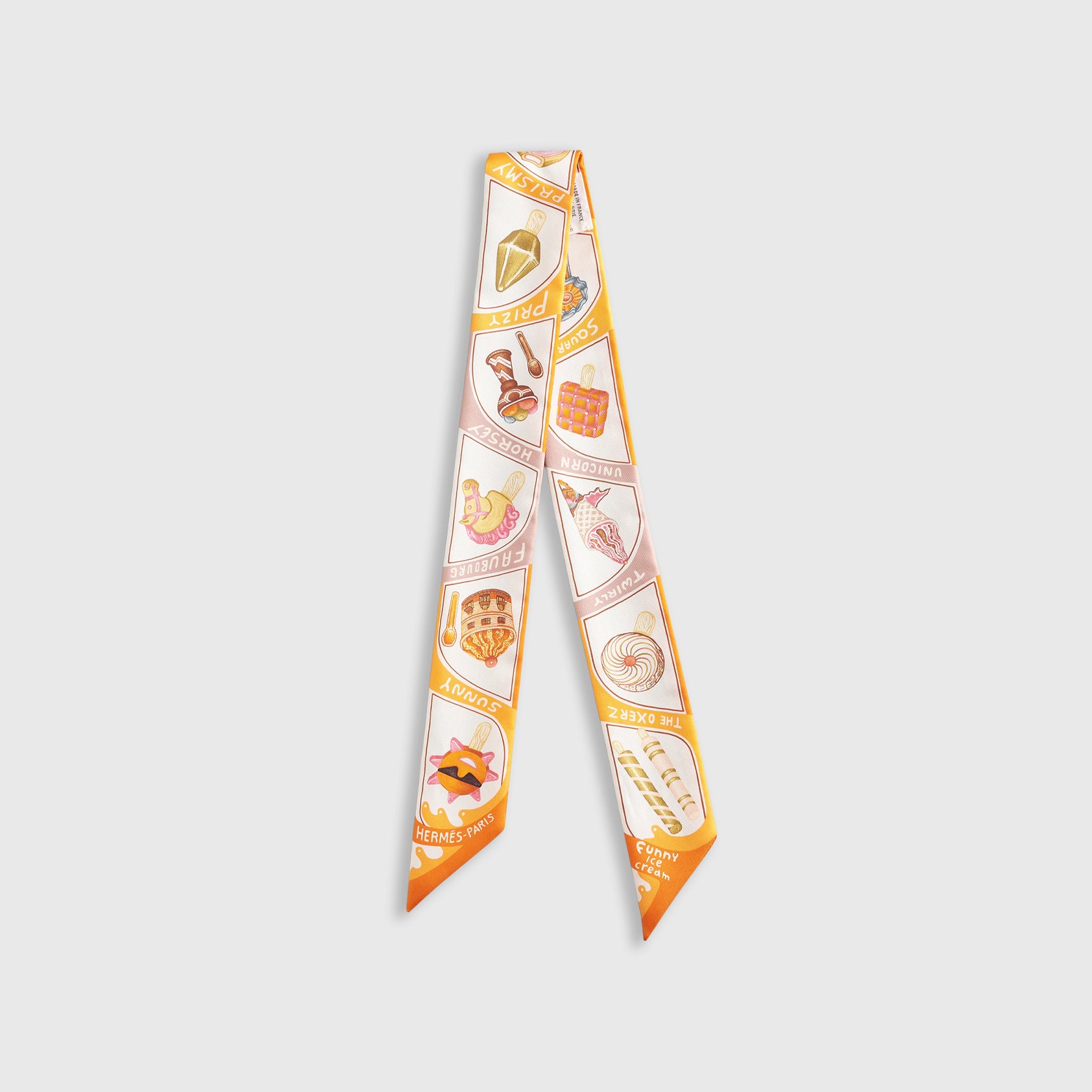 Hermès Funny Icecream Twilly