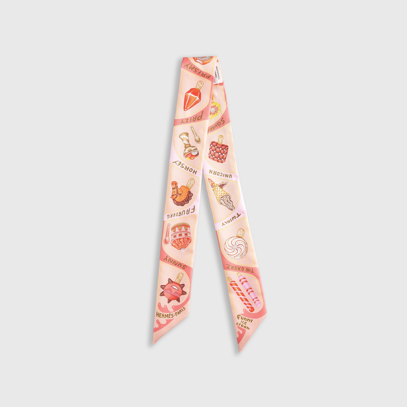 Hermès Funny Icecream Twilly