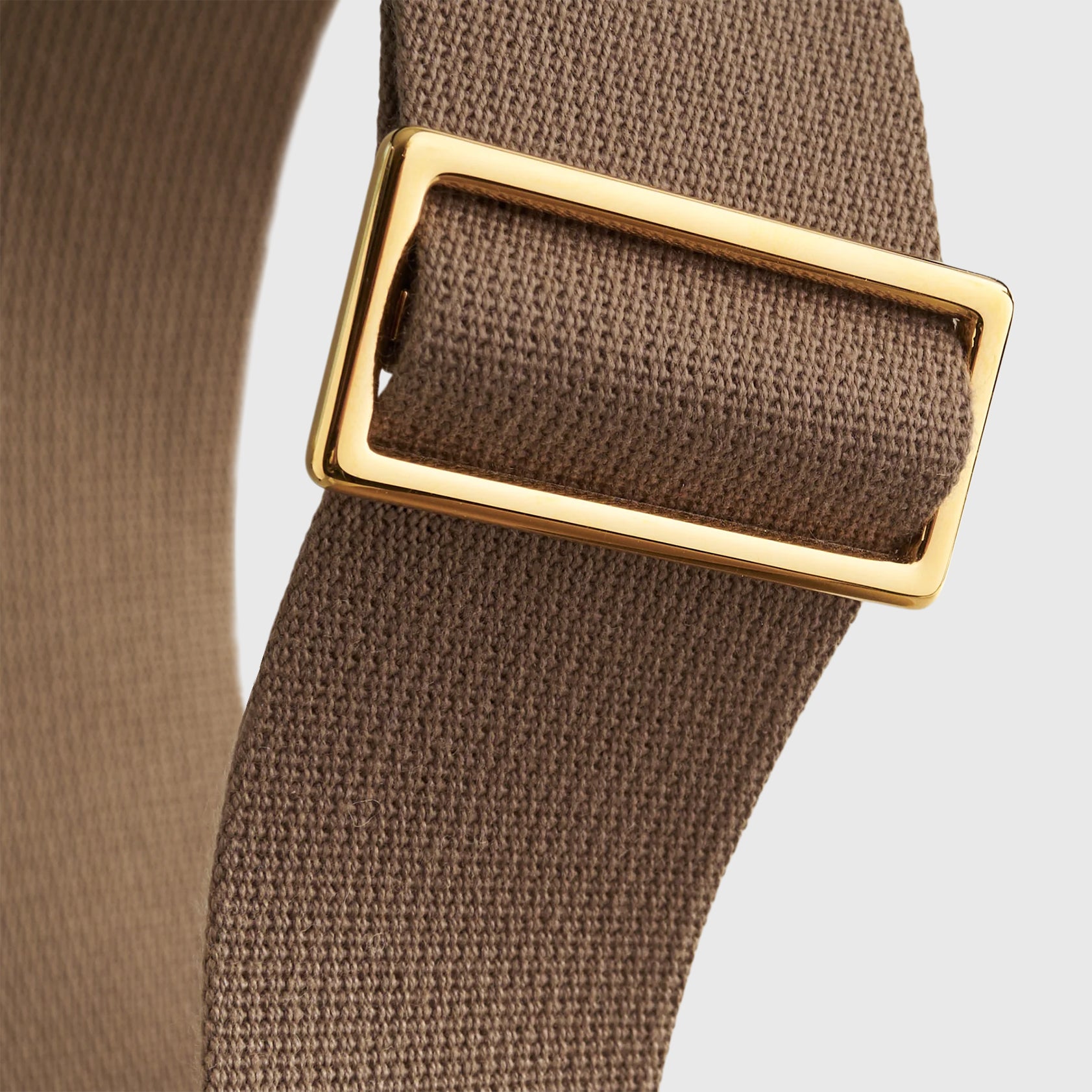 Hermès Geta Bag Chevre Etoupe Gold Hardware