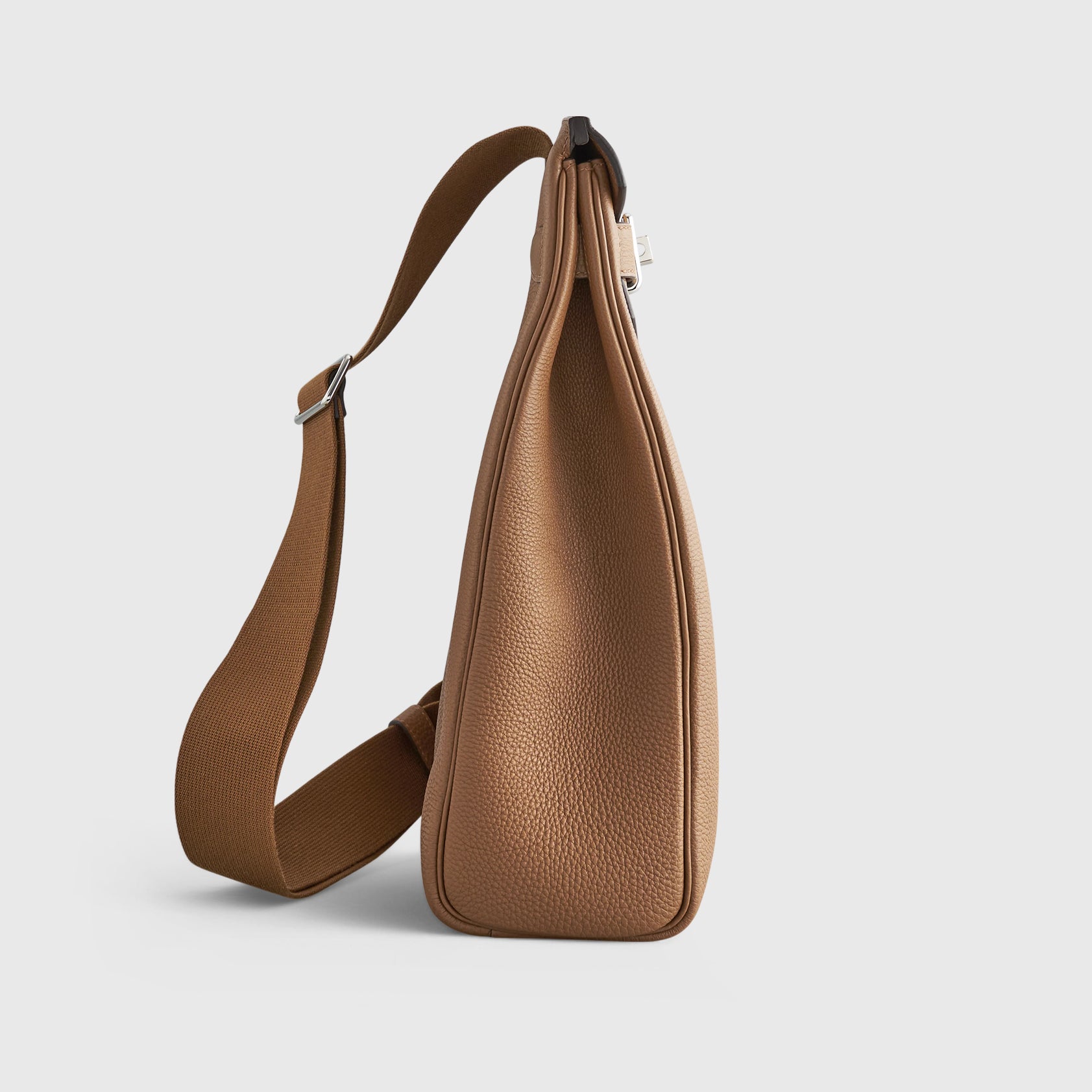 Hermès Hac A Dos Backpack GM Togo Alezan Palladium Hardware