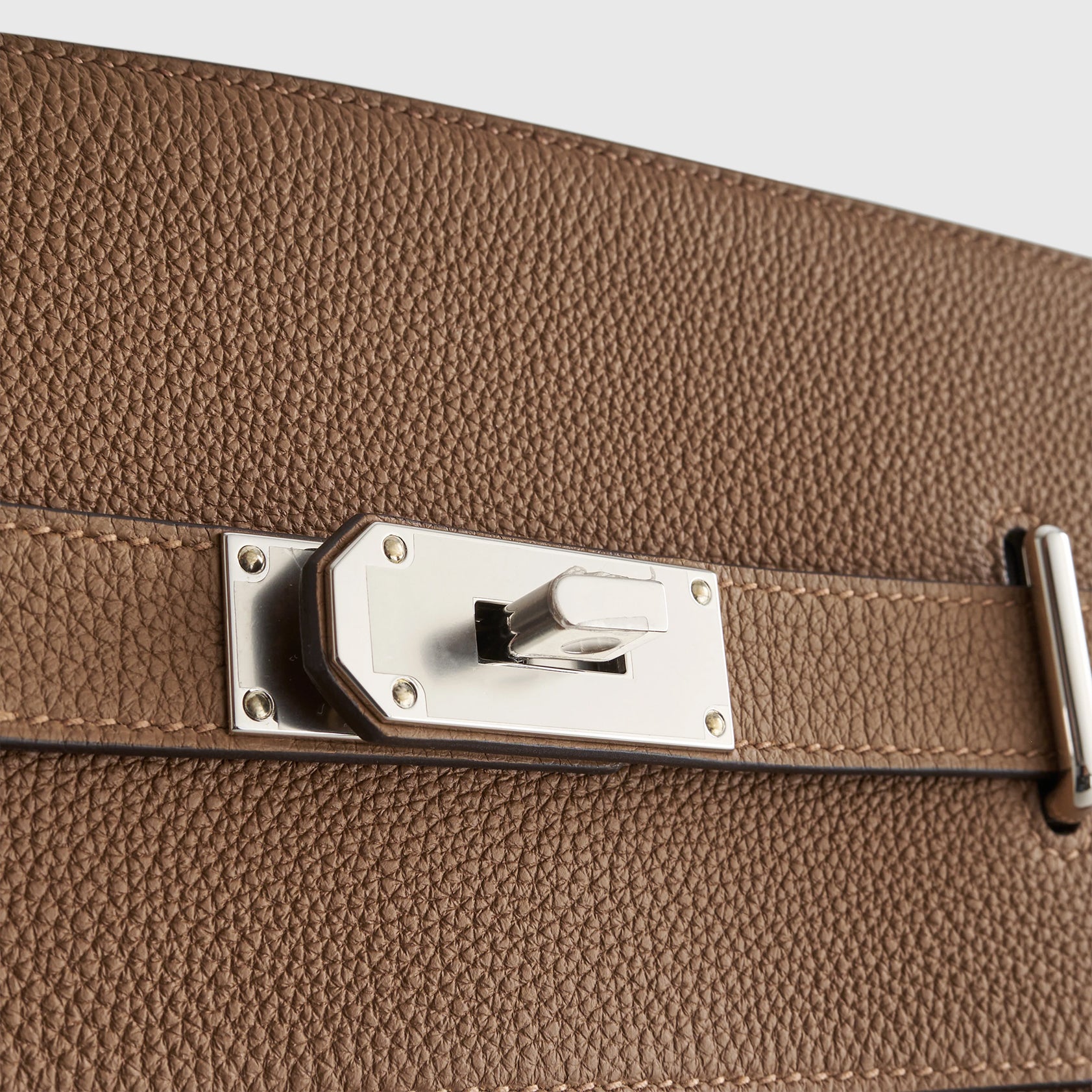 Hermès Hac A Dos Backpack GM Togo Alezan Palladium Hardware