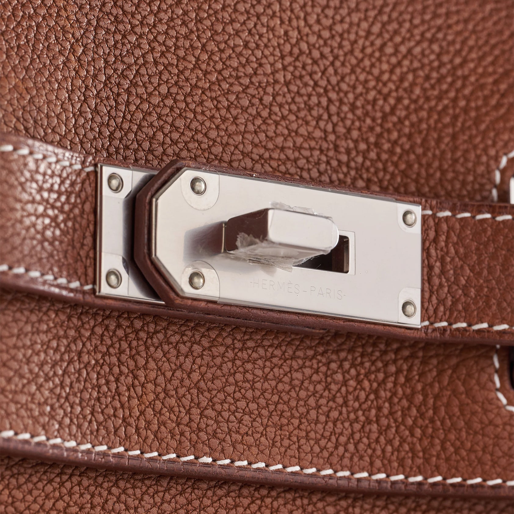 Hermès Hac A Dos Backpack PM Barenia Fauve Palladium Hardware - eliteUSA
