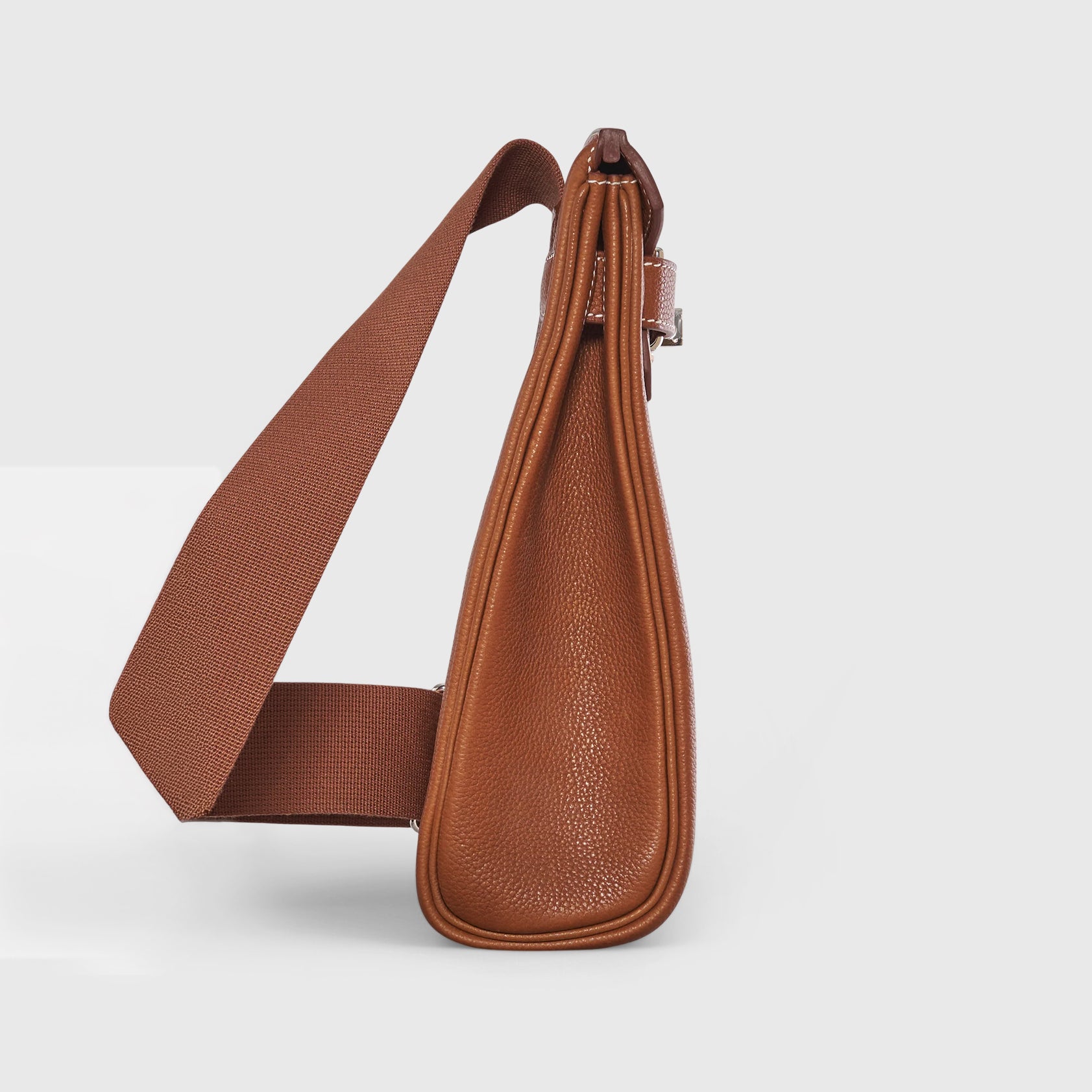 Hermès Hac A Dos Backpack PM Barenia Fauve Palladium Hardware - eliteUSA