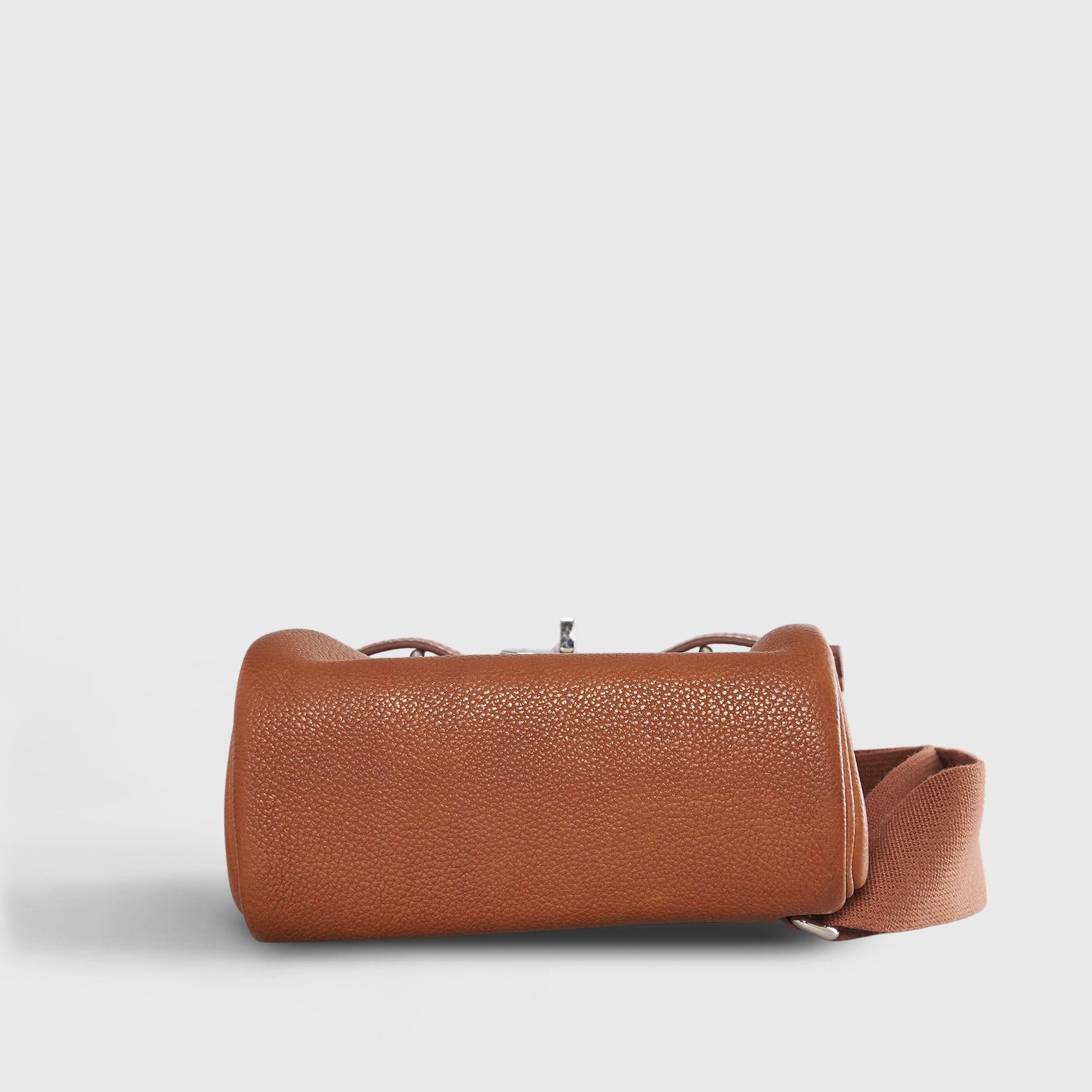 Hermès Hac A Dos Backpack PM Barenia Fauve Palladium Hardware - eliteUSA