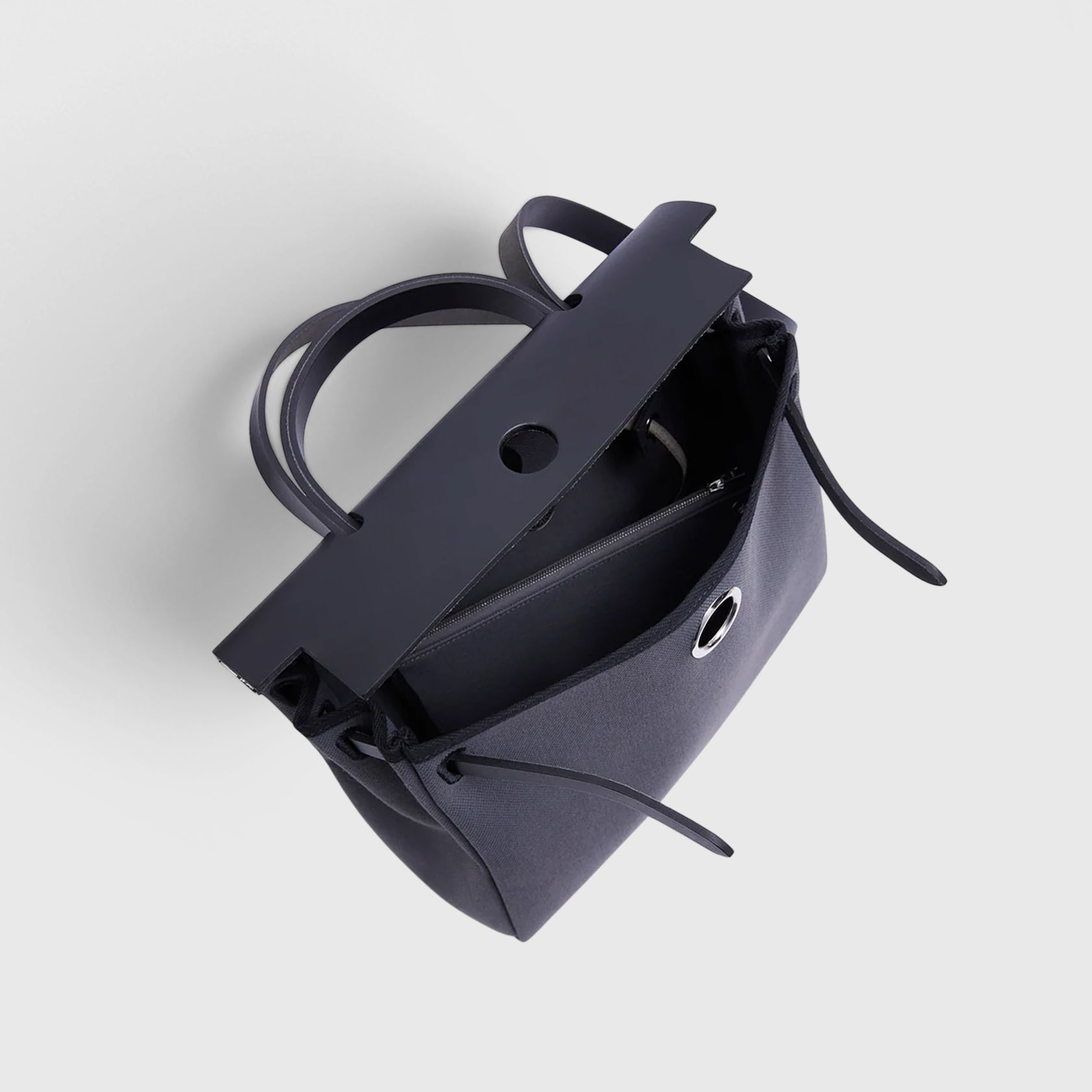 Hermès Herbag Zip 31 Ardoise/Black Palladium Hardware