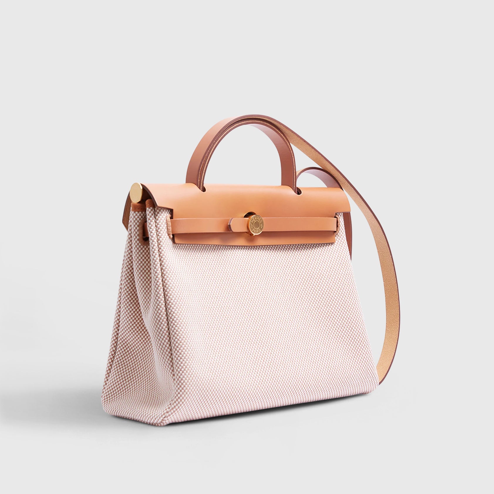 Hermès Herbag Zip 31 Viking Ecru/Beige/Natural Gold Hardware