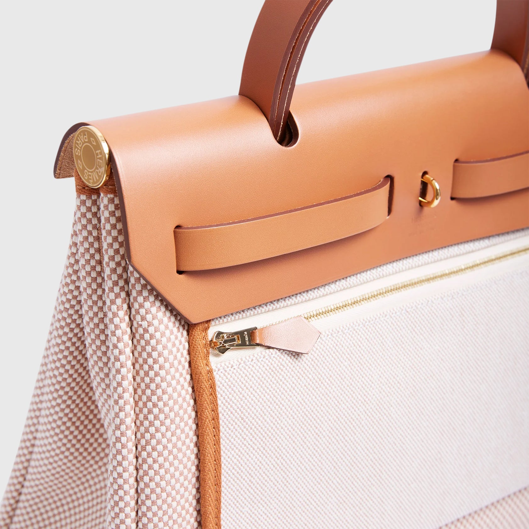 Hermès Herbag Zip 31 Viking Ecru/Beige/Natural Gold Hardware