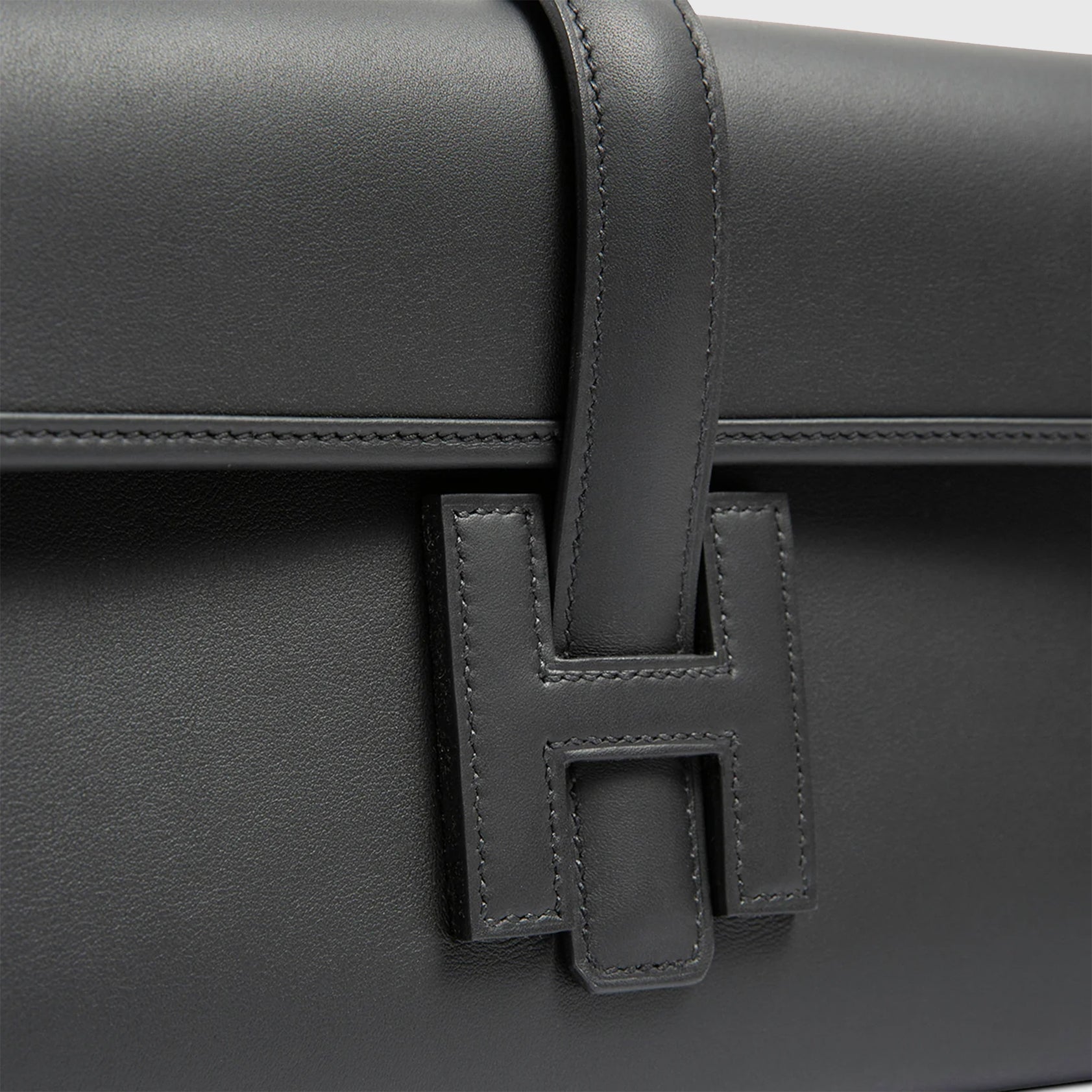 Hermès Jige Elan Clutch 29 Black