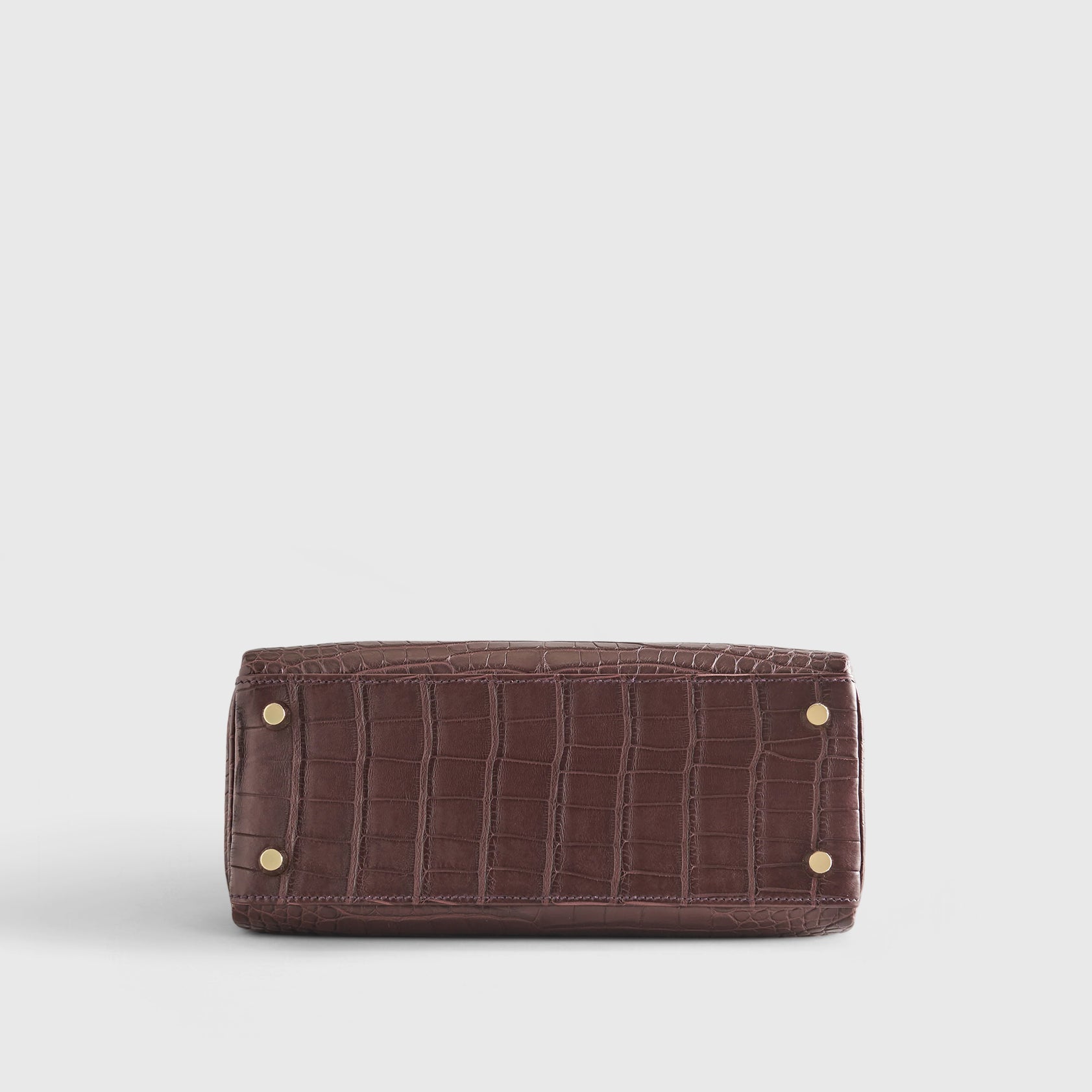 Hermès Kelly 25 Alligator Rouge Sellier Matte Gold Hardware