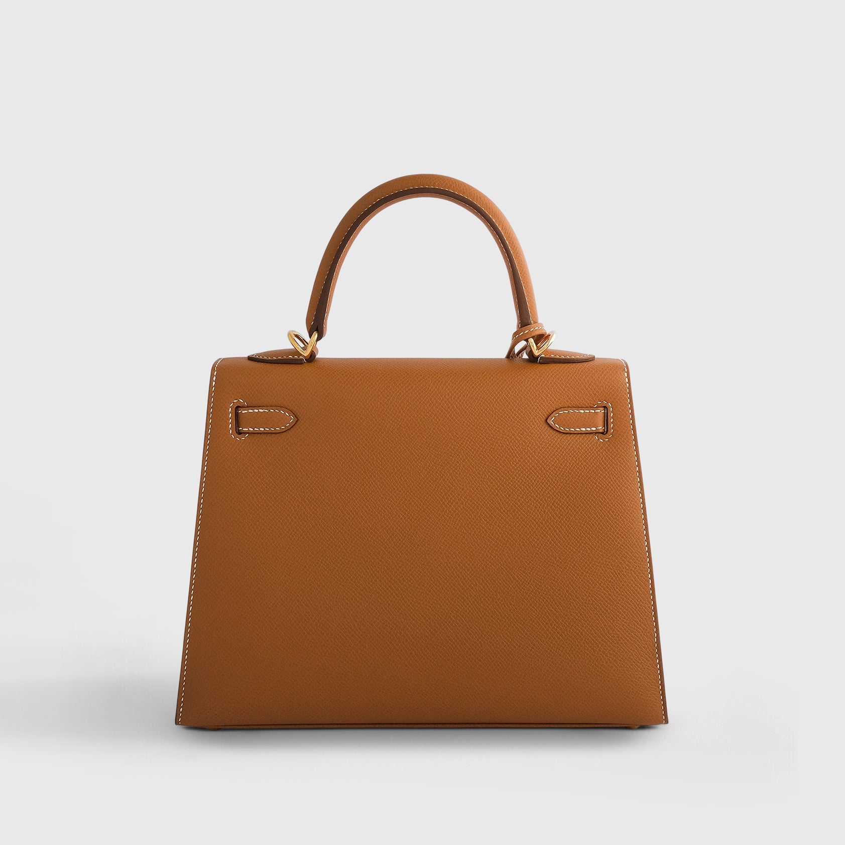 Hermès Kelly 25 Epsom Gold Sellier Gold Hardware - eliteUSA