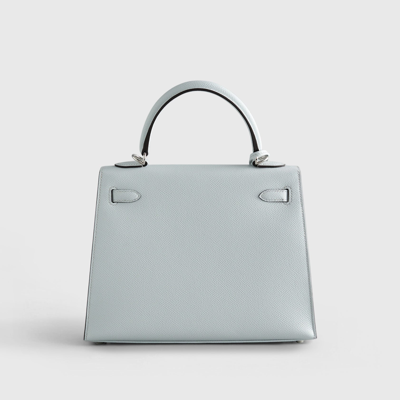 Hermès Kelly 25 Epsom Gris Platine Electrum Sellier