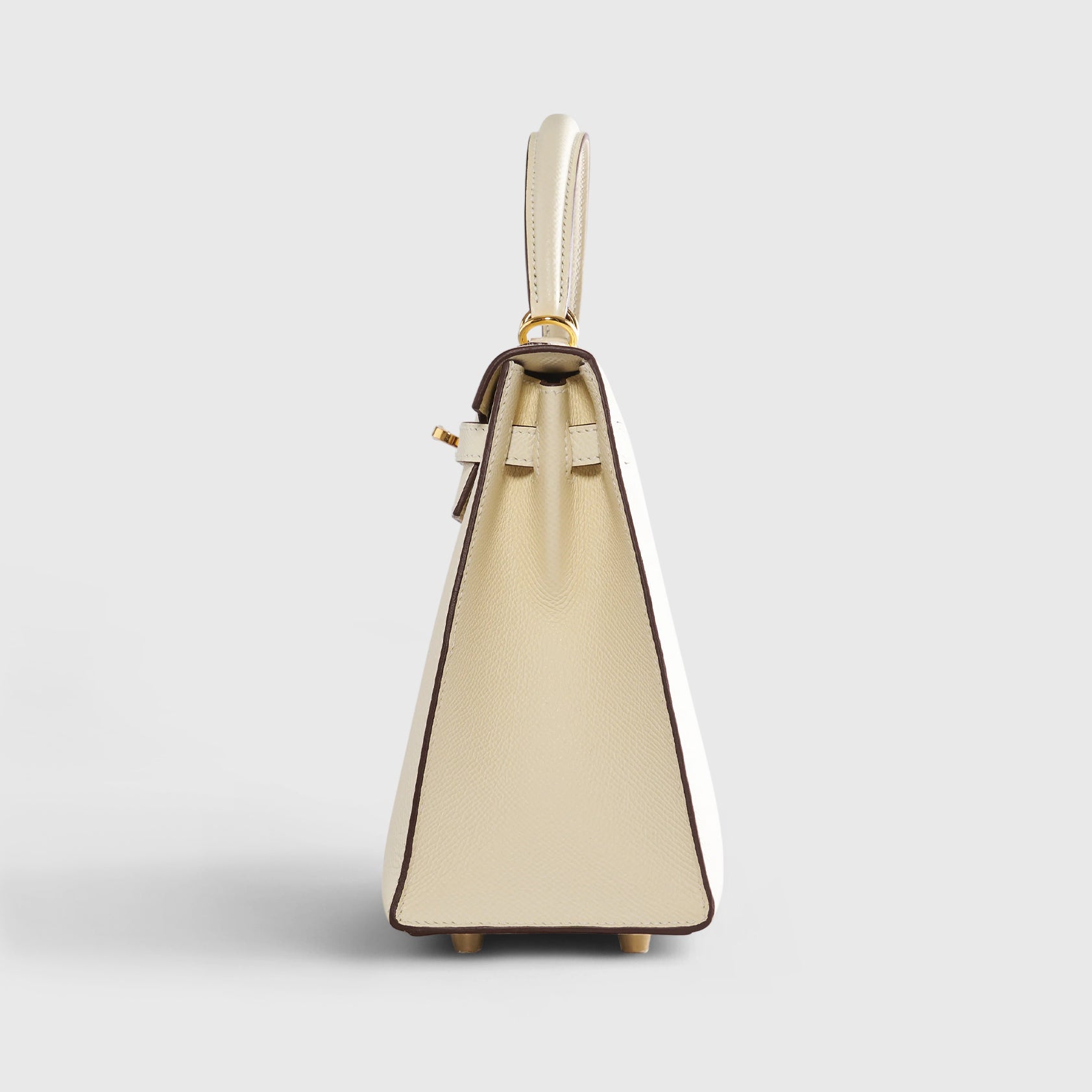 Hermès Kelly 25 Epsom Nata Sellier Gold Hardware - eliteUSA