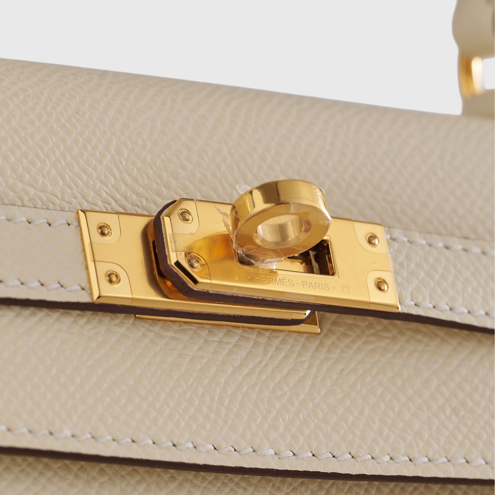 Hermès Kelly 25 Epsom Nata Sellier Gold Hardware - eliteUSA