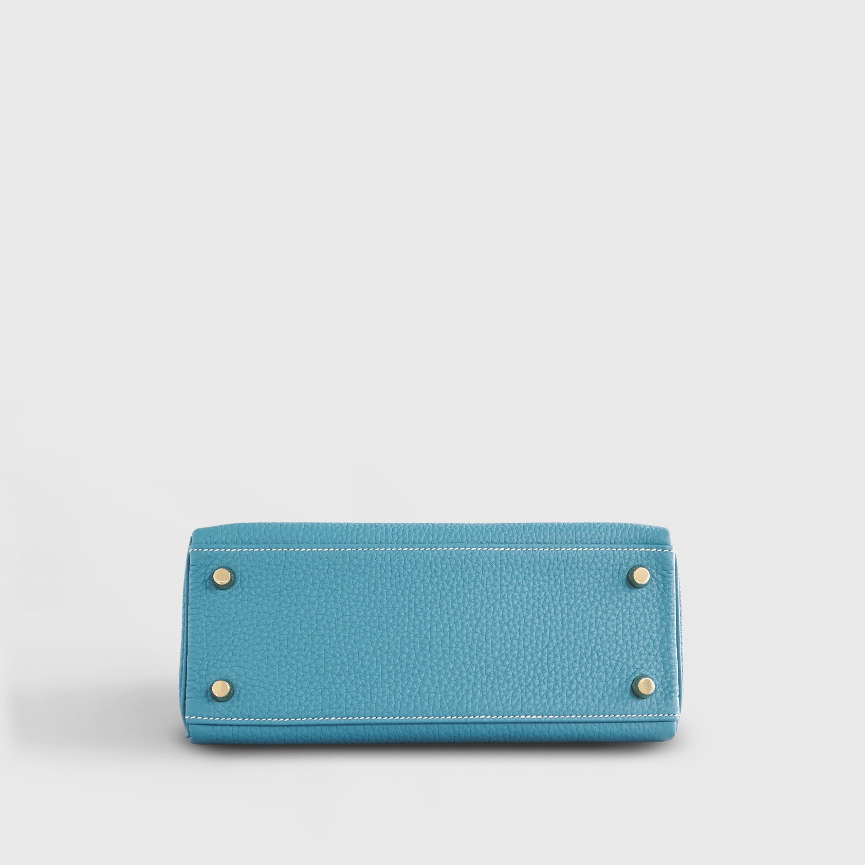 Hermès Kelly 25 Togo New Blue Jean Gold Hardware - eliteUSA
