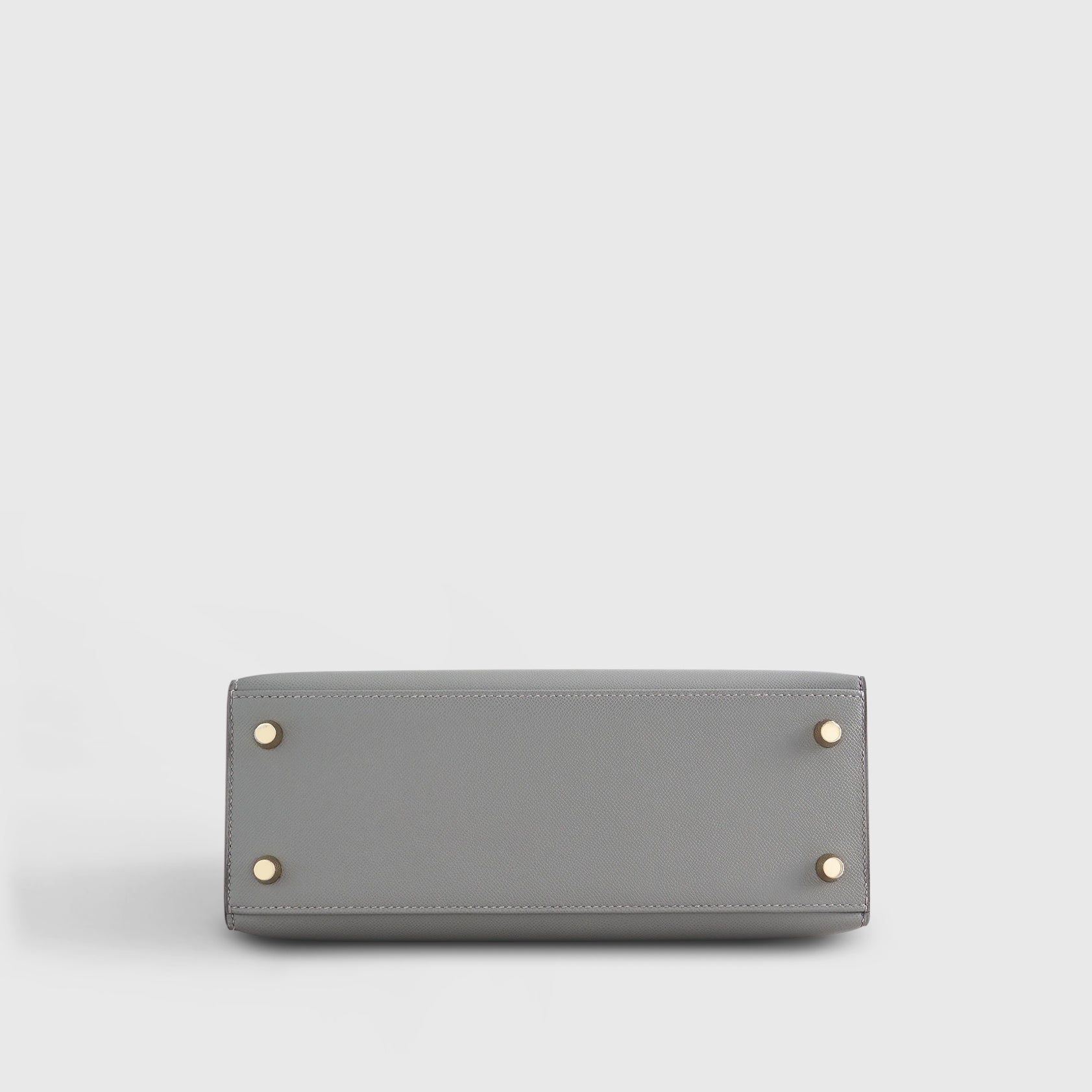 Hermès Kelly 25 Veau Madame Gris Meyer Sellier Gold Hardware - eliteUSA