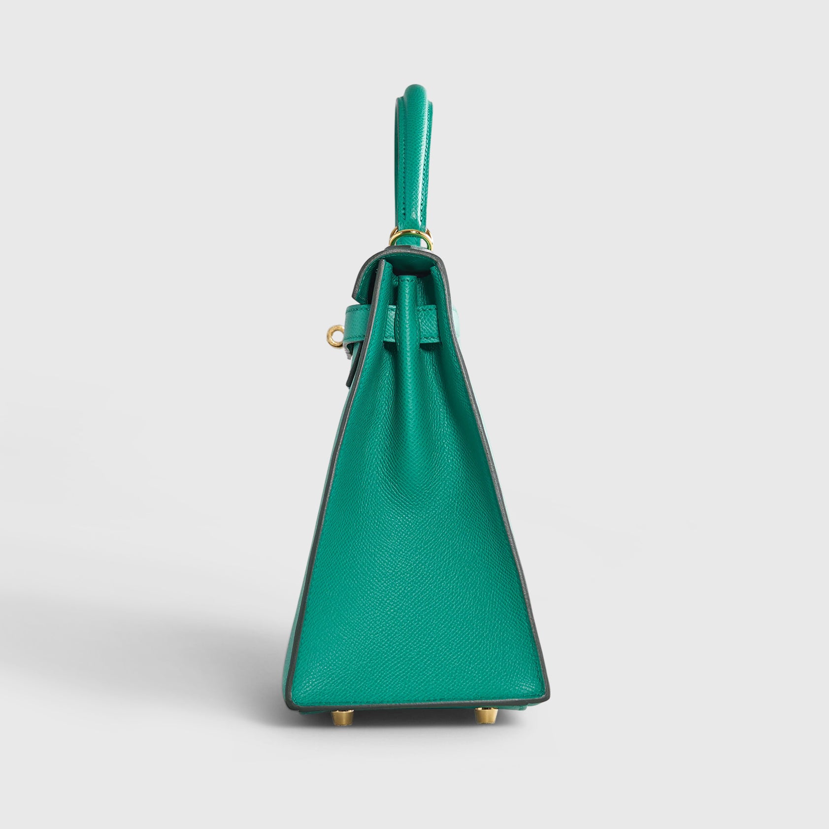Hermès Kelly 28 Epsom Vert Jade Sellier Gold Hardware - eliteUSA