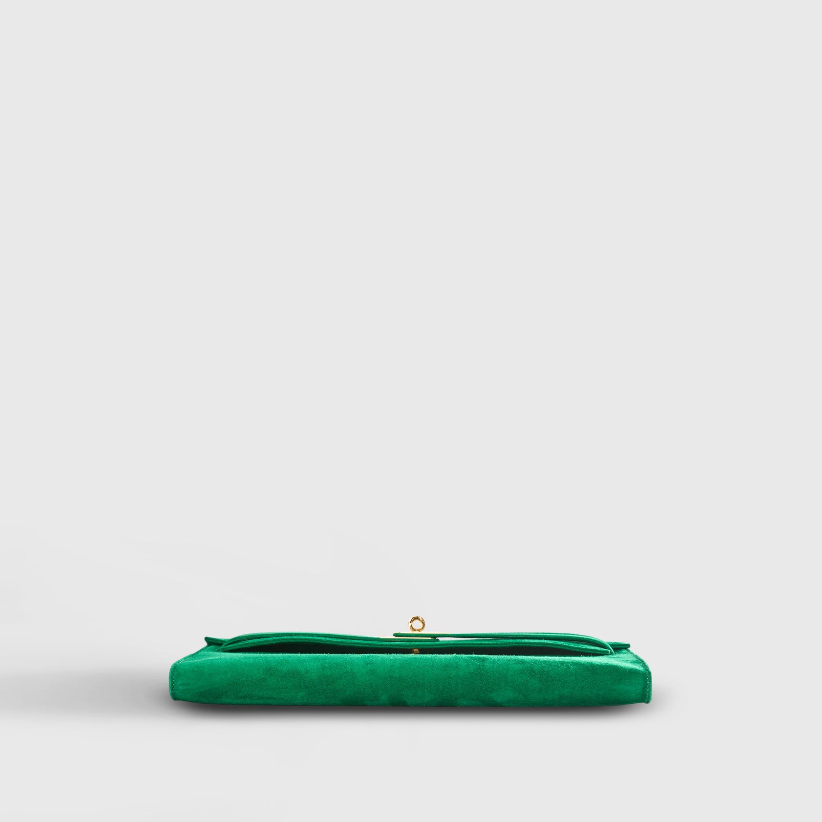 Hermès Kelly Cut Suede Cactus Gold Hardware - eliteUSA