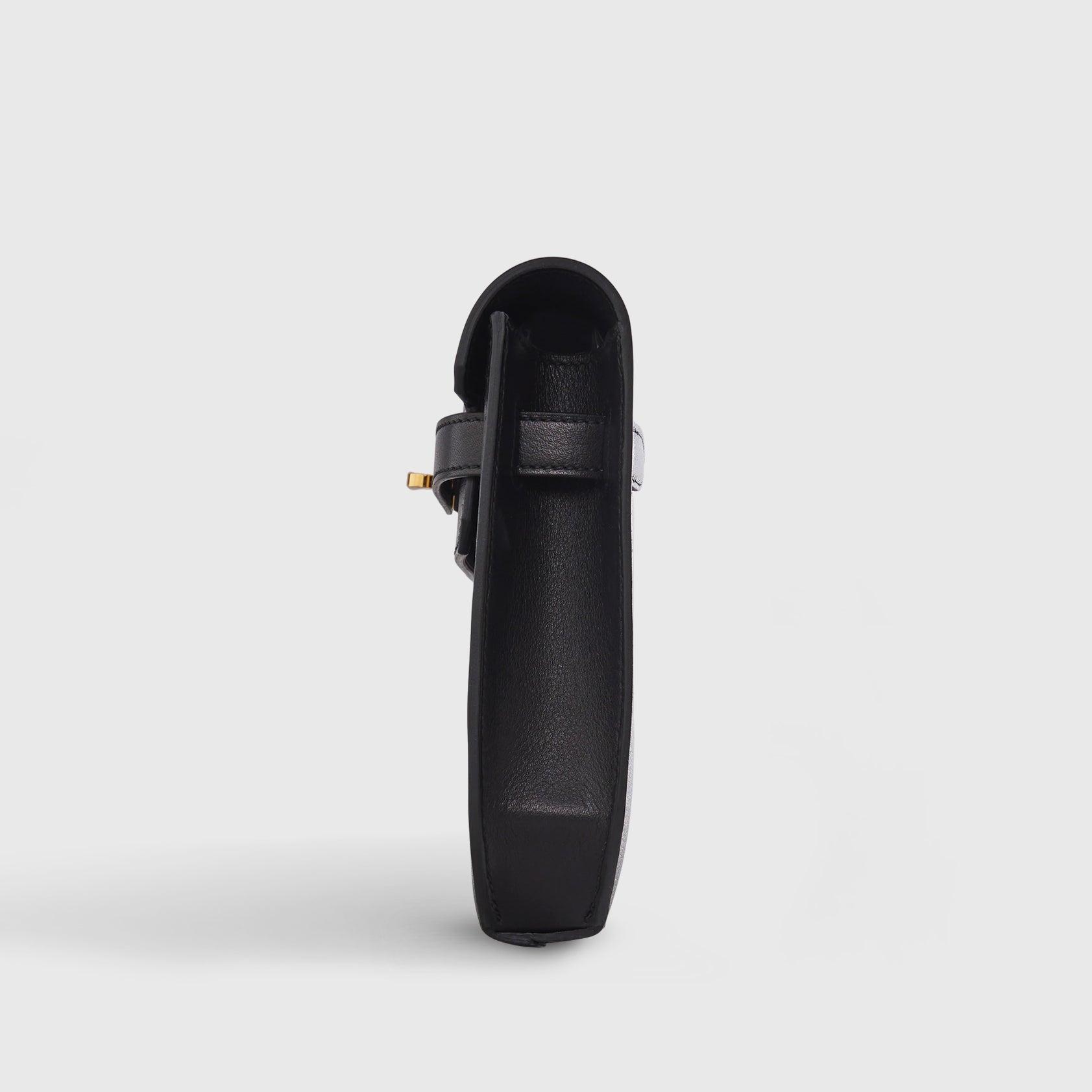 Hermès Kelly Depeches 25 Evercolor Black Gold Hardware - eliteUSA